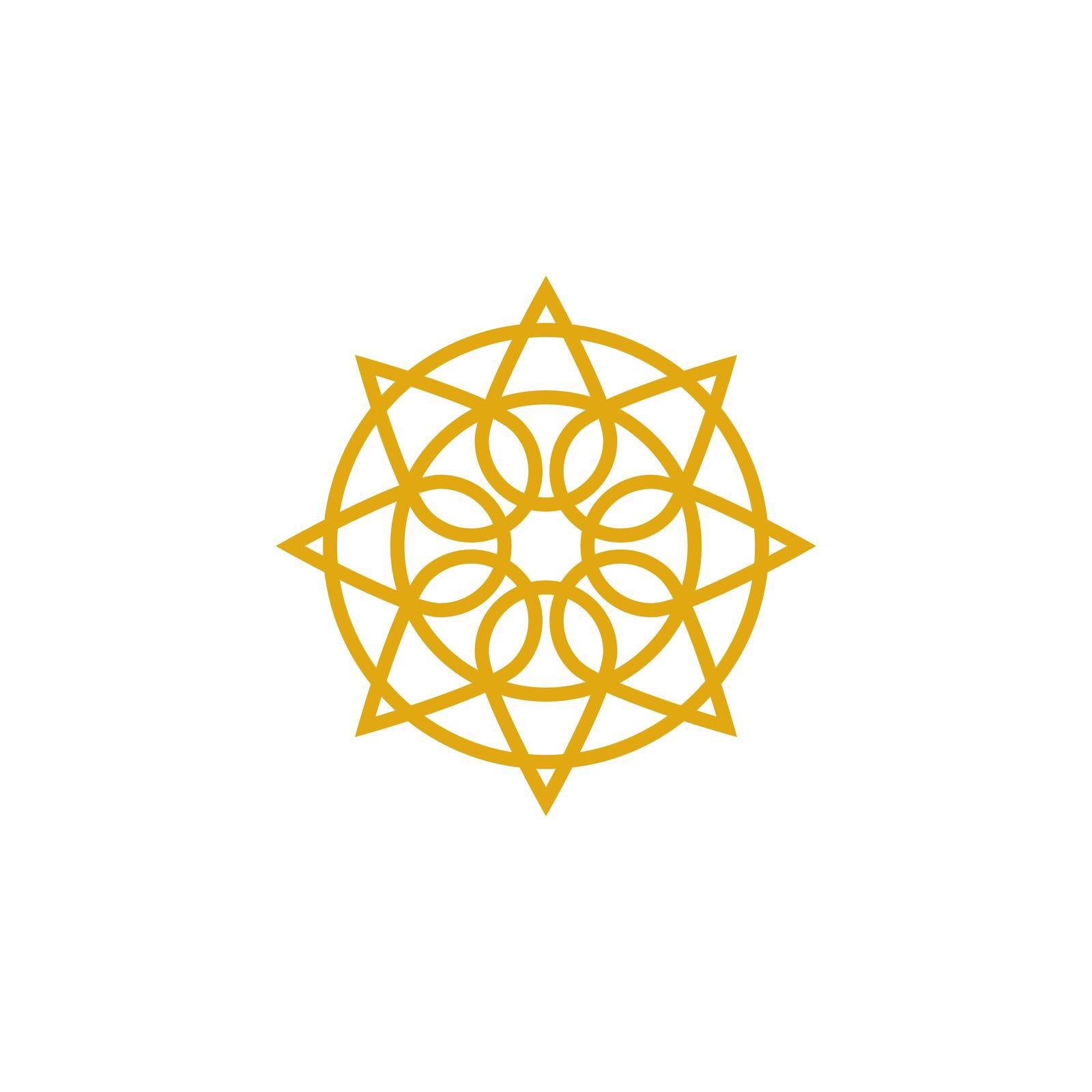 Royal brand Luxury gold symbol vector design