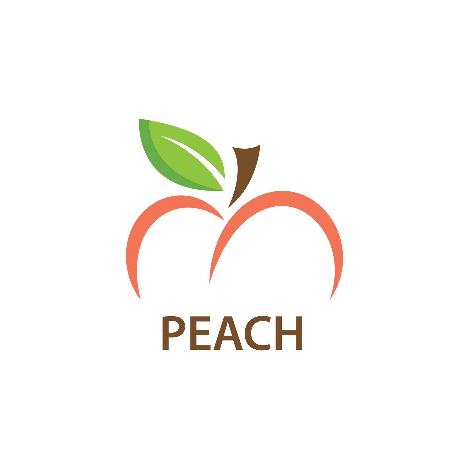 Peach fruit by awk