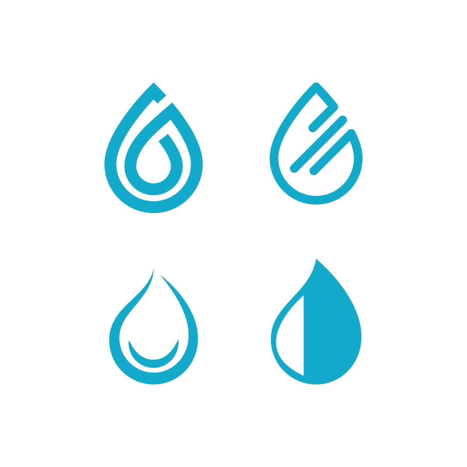 Water drop illustration by awk