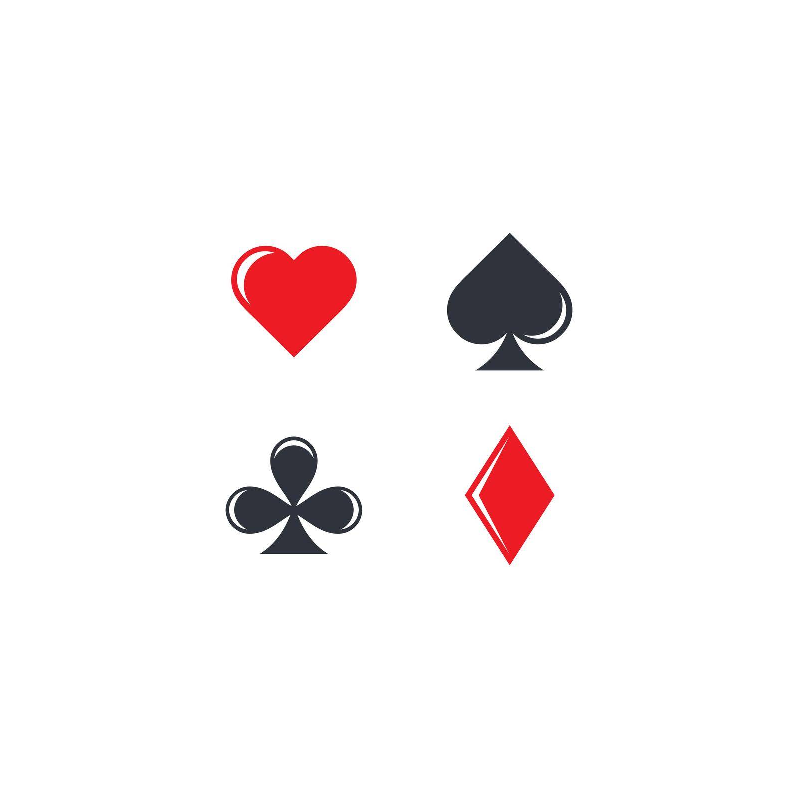 vector of poker card symbol icon illustration design