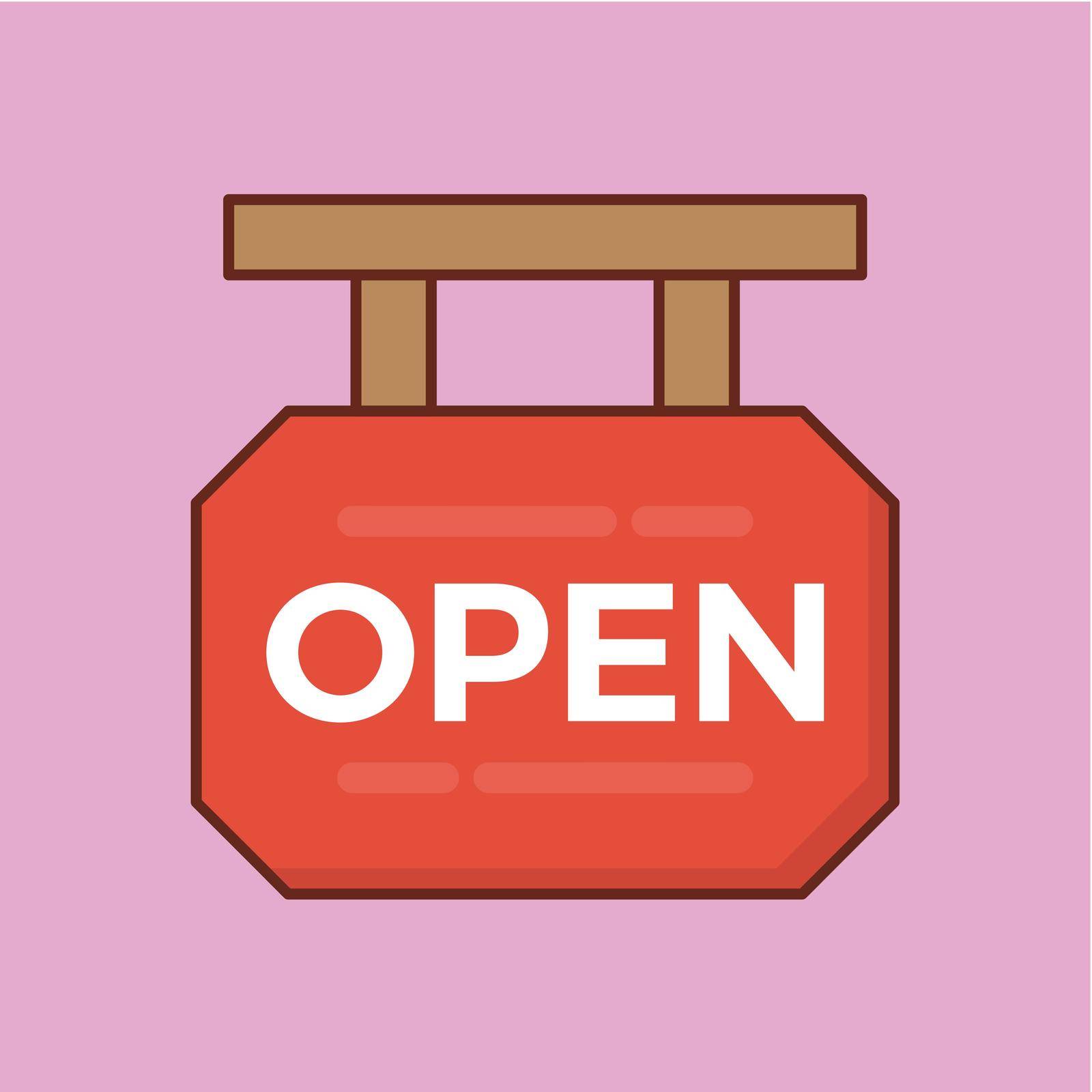 open by FlaticonsDesign