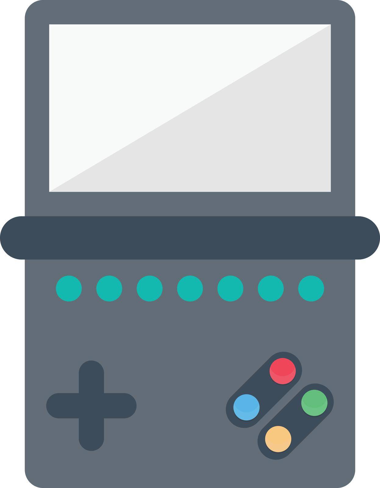 gadget vector flat colour icon