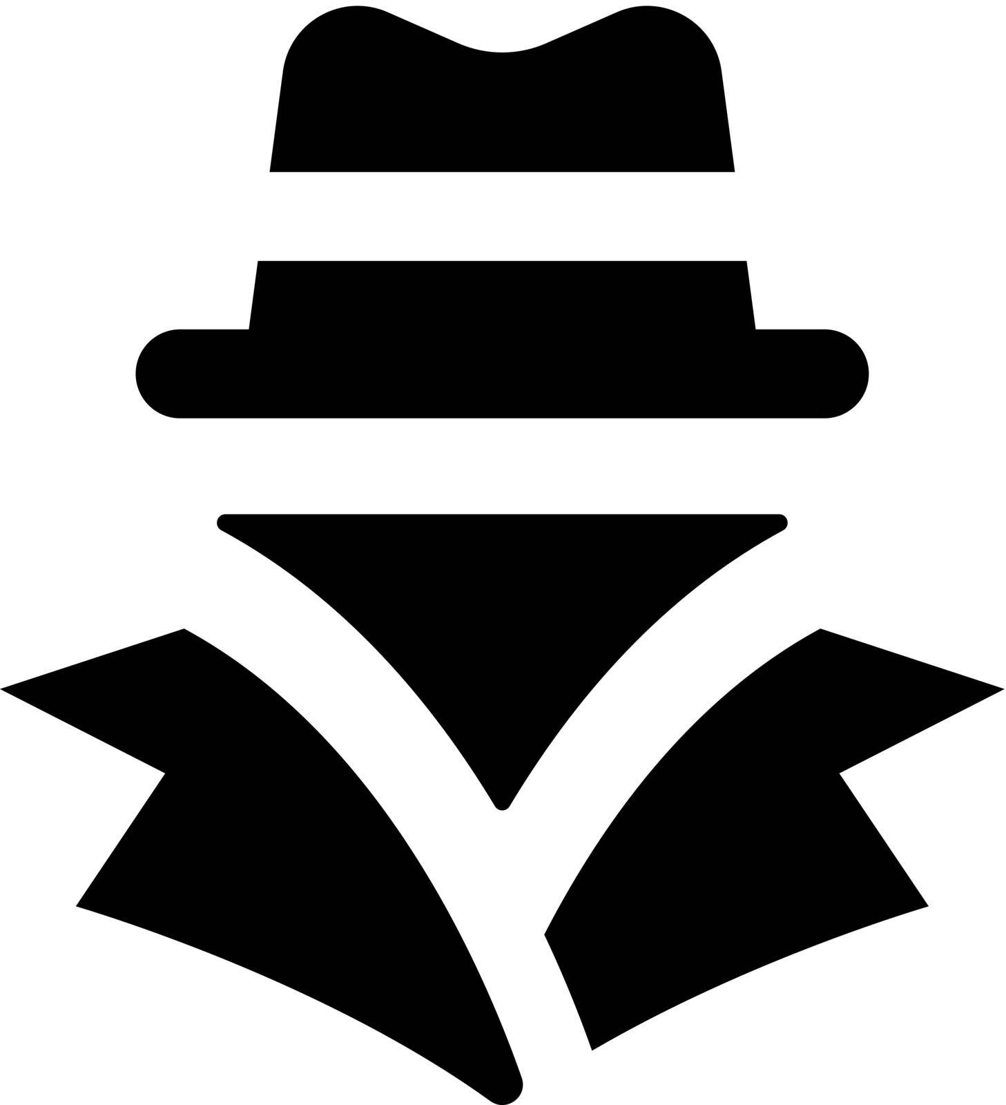 Spy icon (Simple vector illustration)