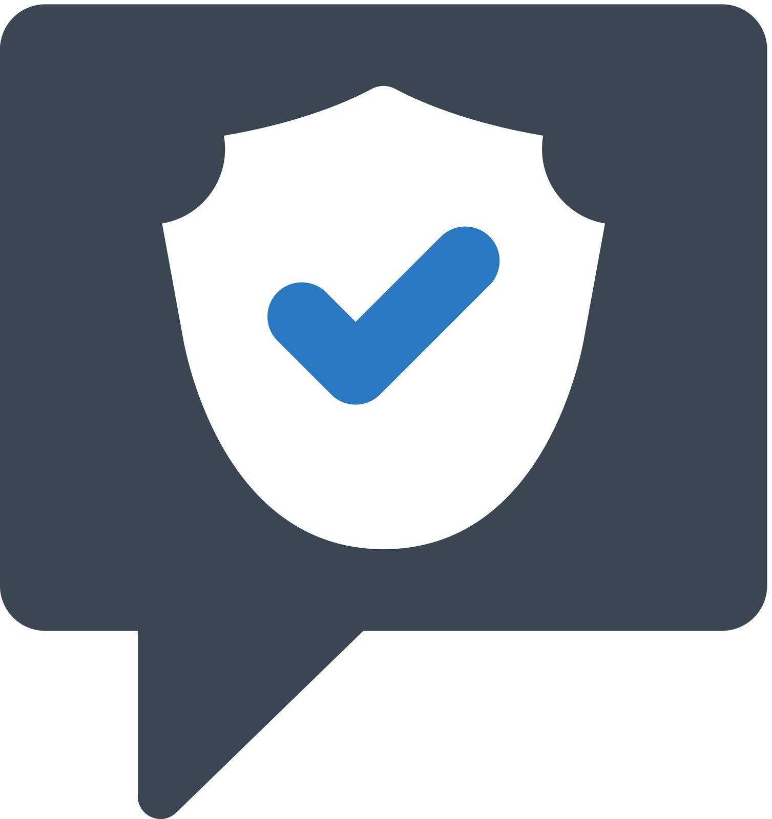 Message encryption icon by delwar018