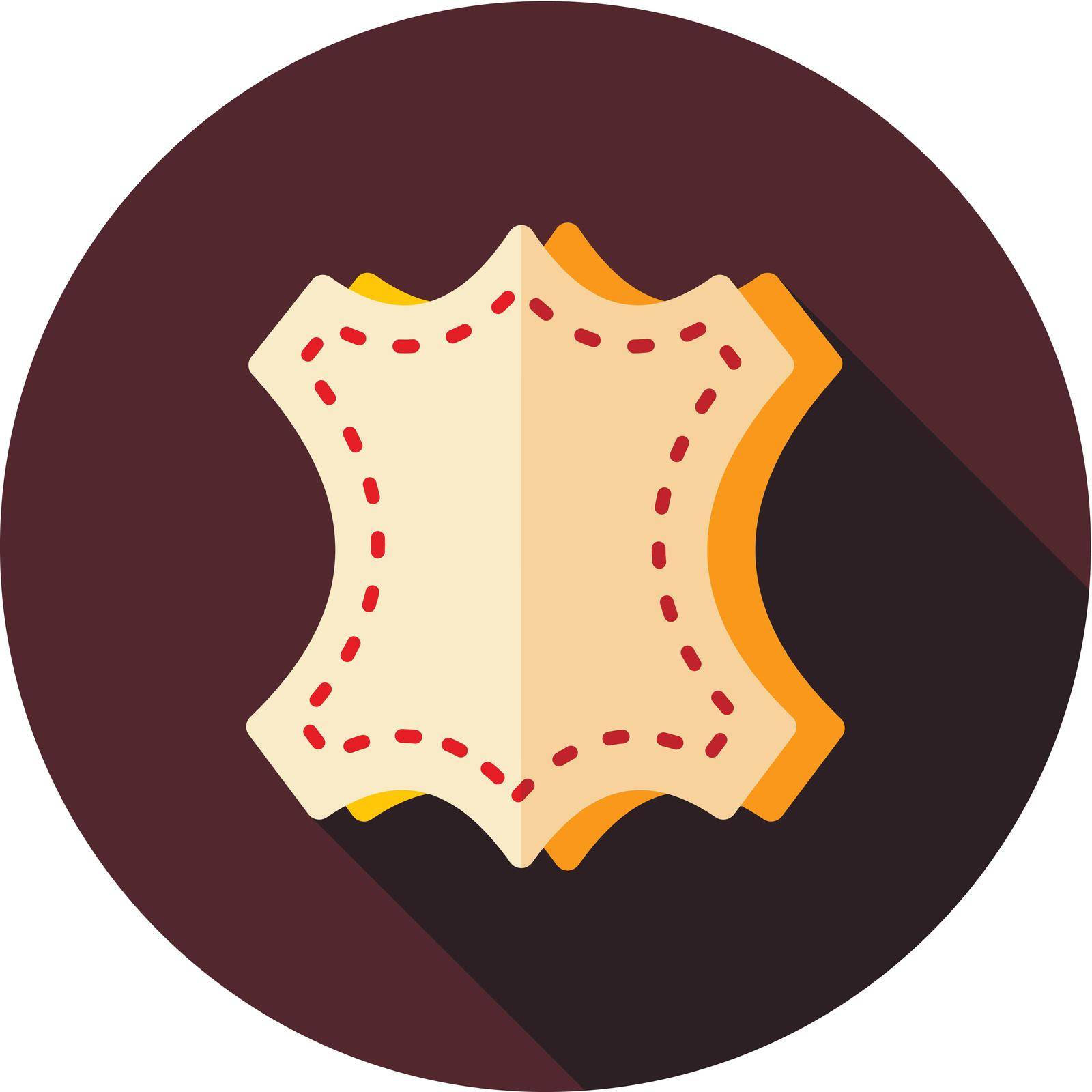 Leather icon. Farm animal sign. Graph symbol for your web site design, logo, app, UI. Vector illustration
