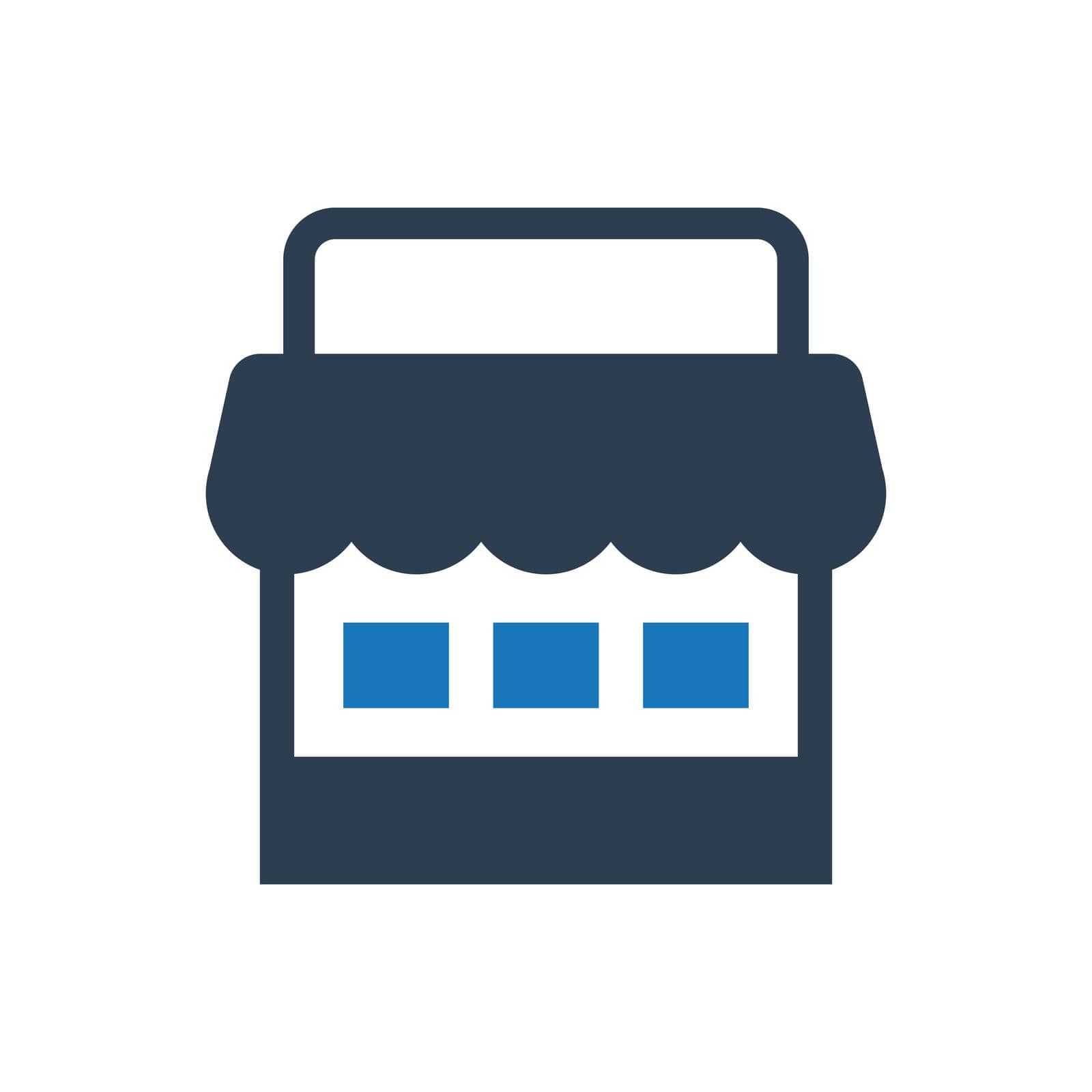 Store Front icon. Vector EPS file.