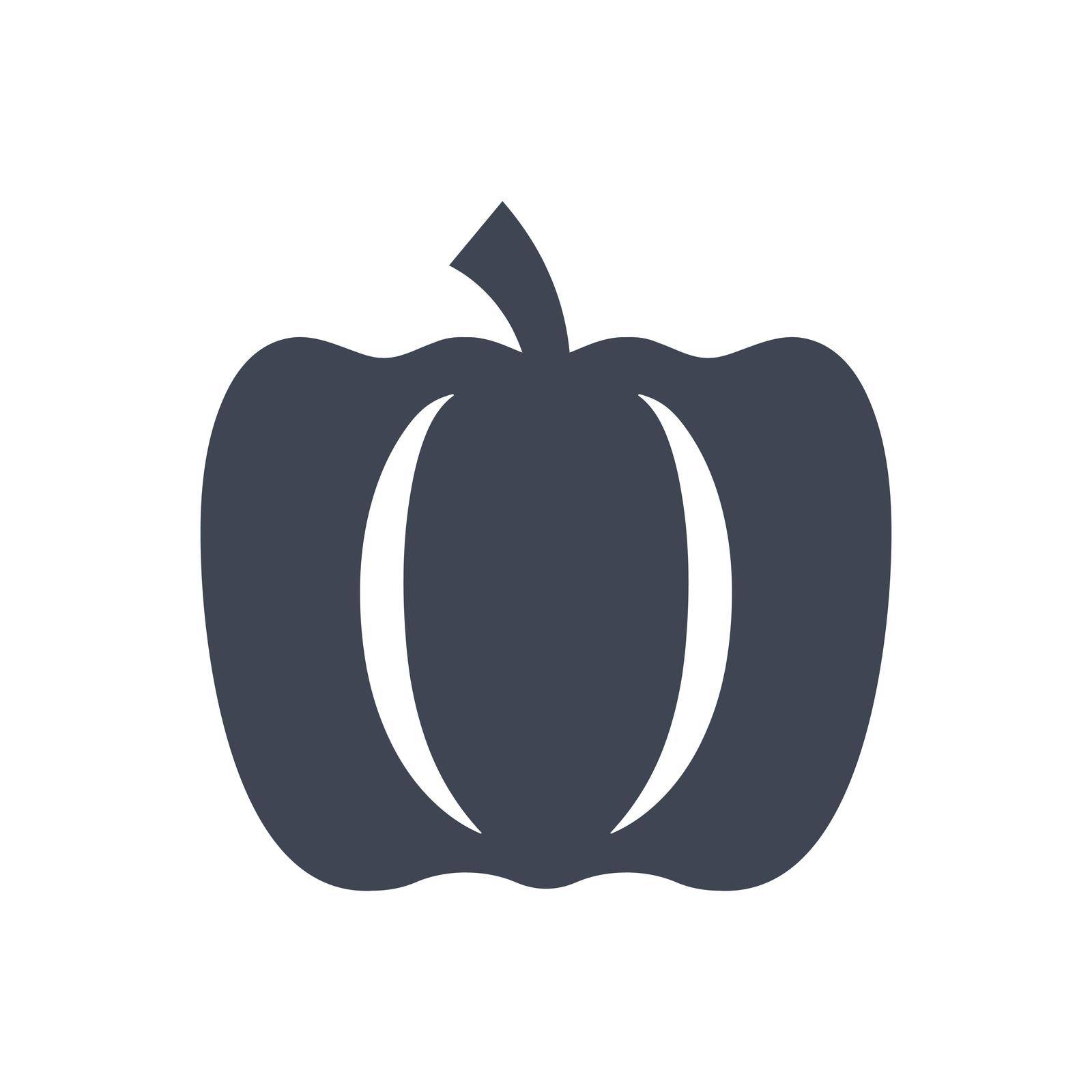 Pumpkin icon. Vector EPS file.