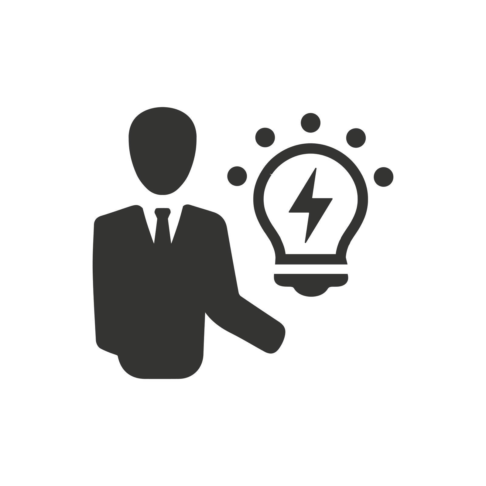 Business Idea Icon by delwar018