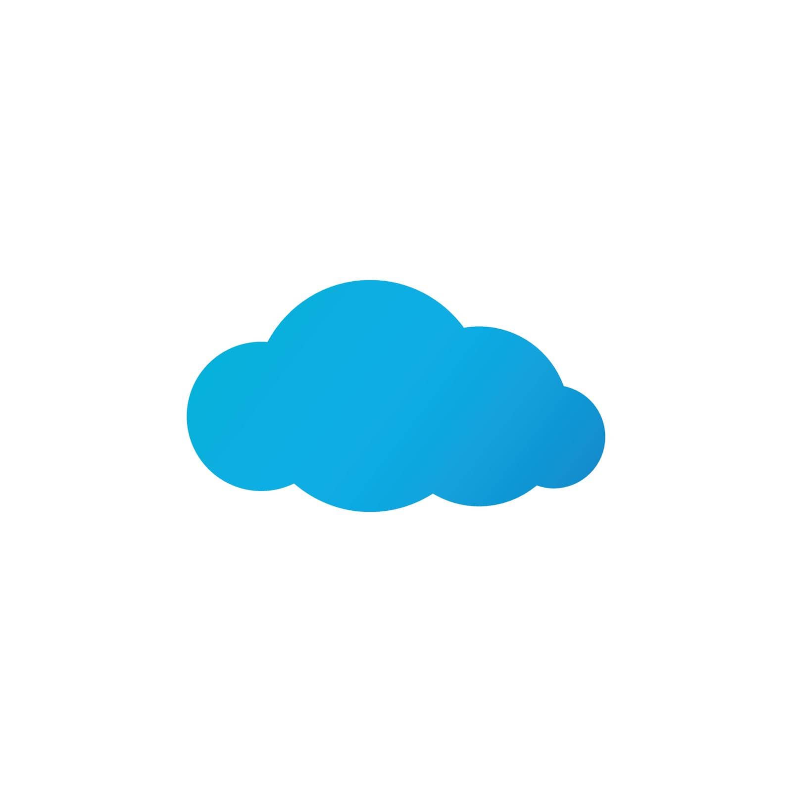 Cloud sky icon. weather icon. Data storage concept.