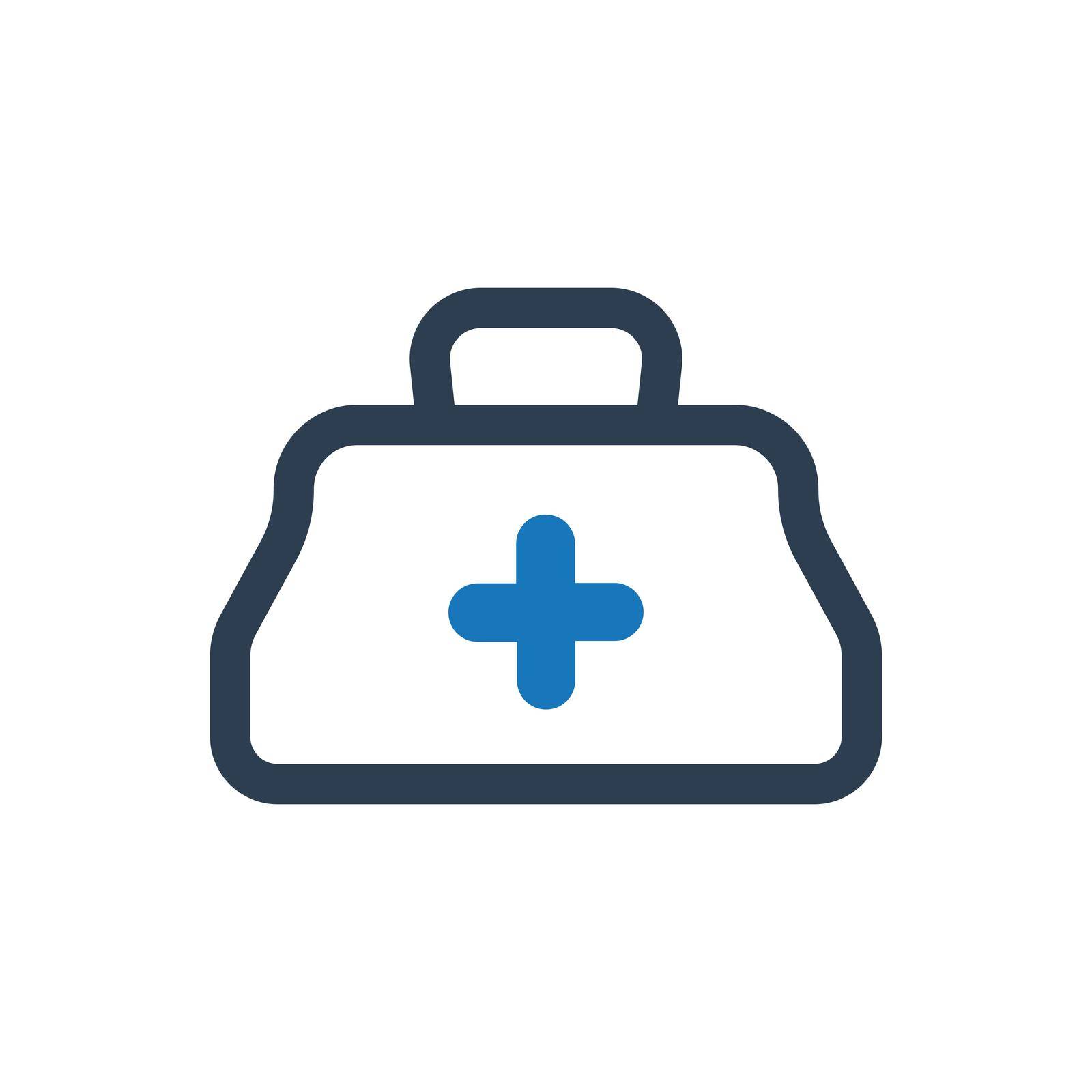 Doctor Bag icon. Vector EPS file.
