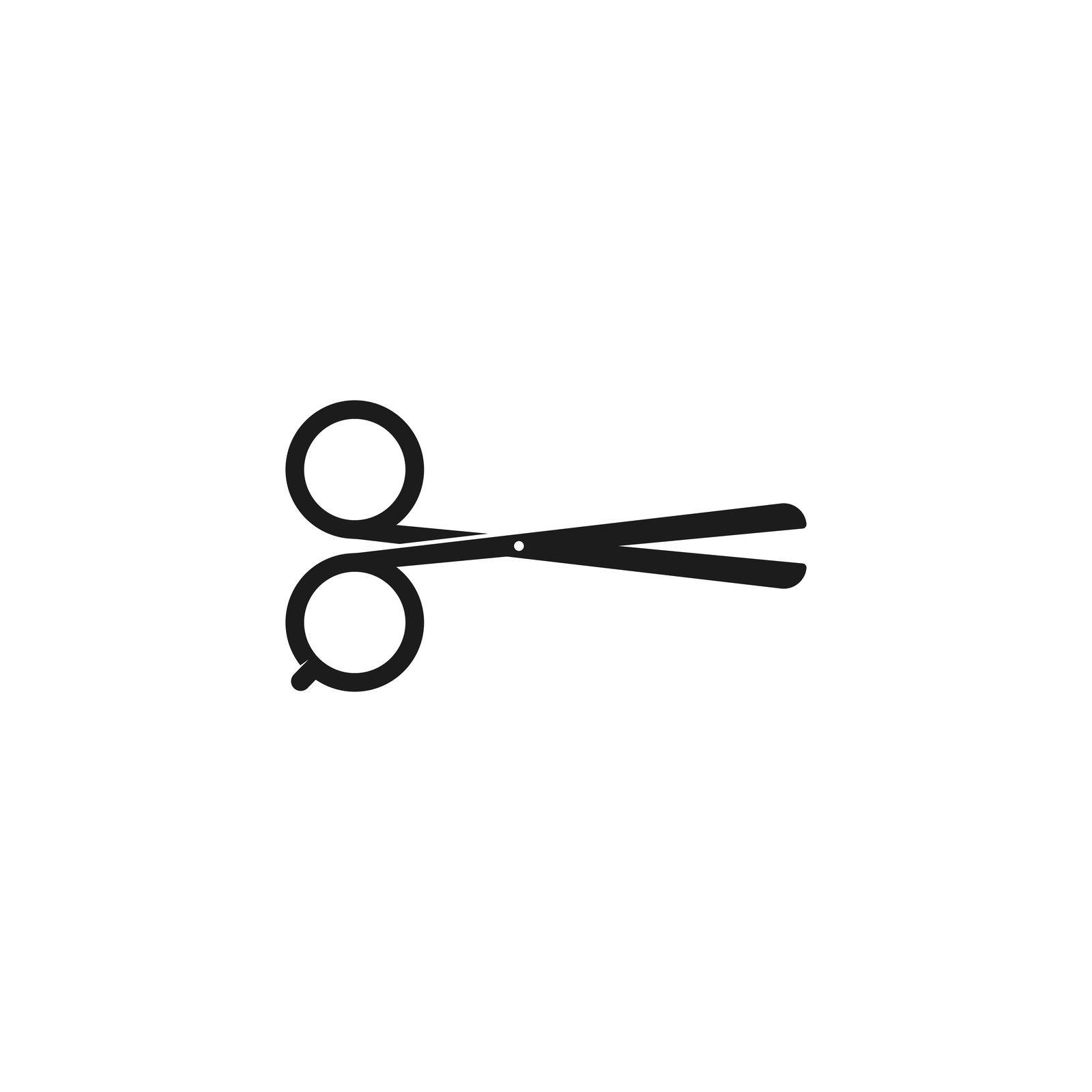 Scissors icon vector illustration. by Amin89