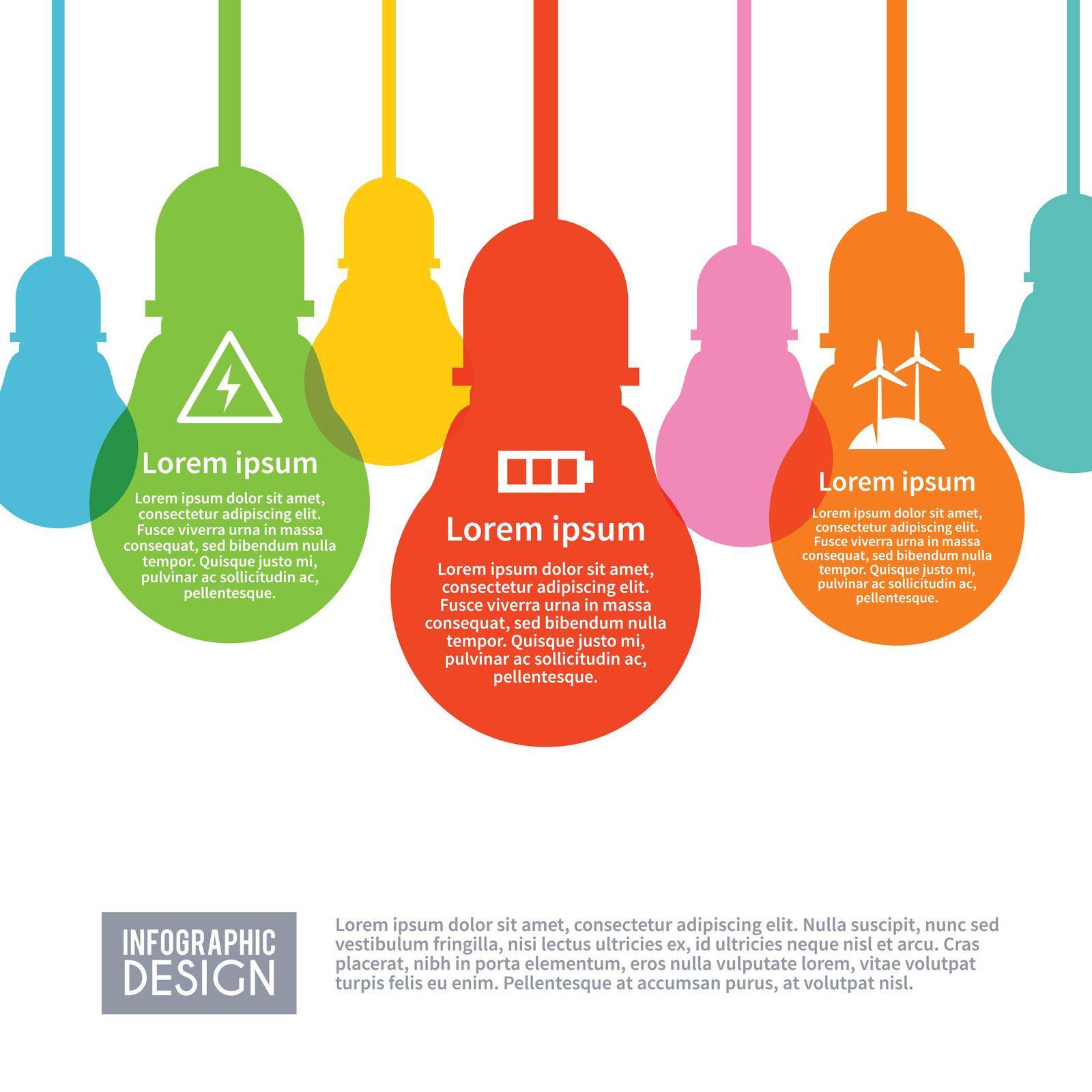 Electricity Infographics Set by mstjahanara