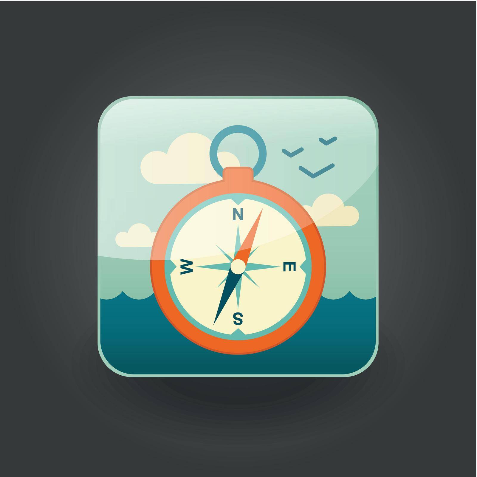 App icons compass by nosik
