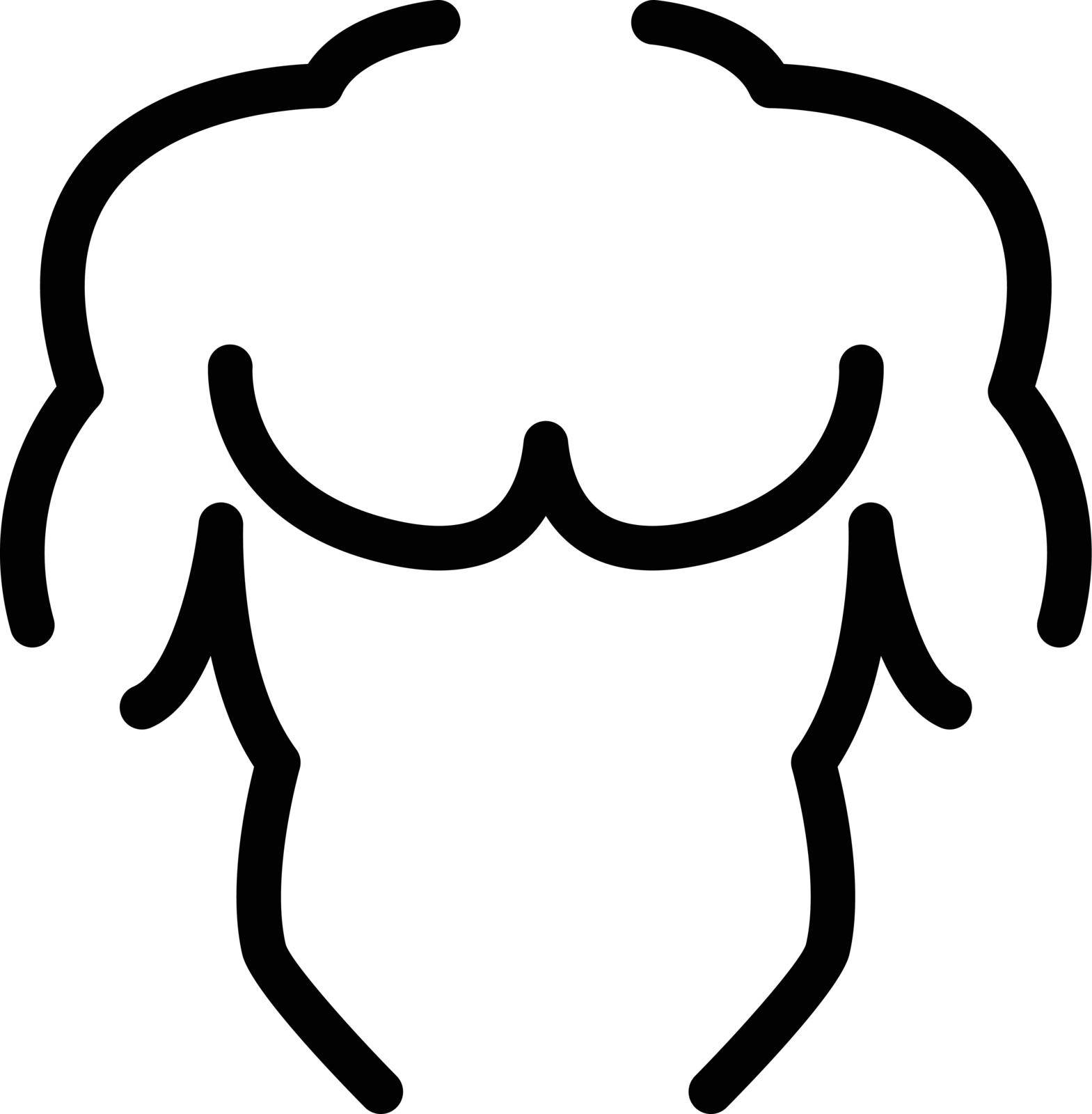body builder Vector illustration on a transparent background. Premium quality symbols. Stroke vector icon for concept and graphic design.