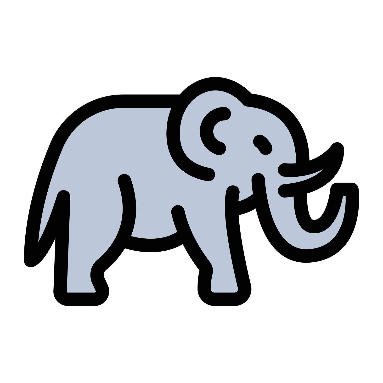 elephant by FlaticonsDesign