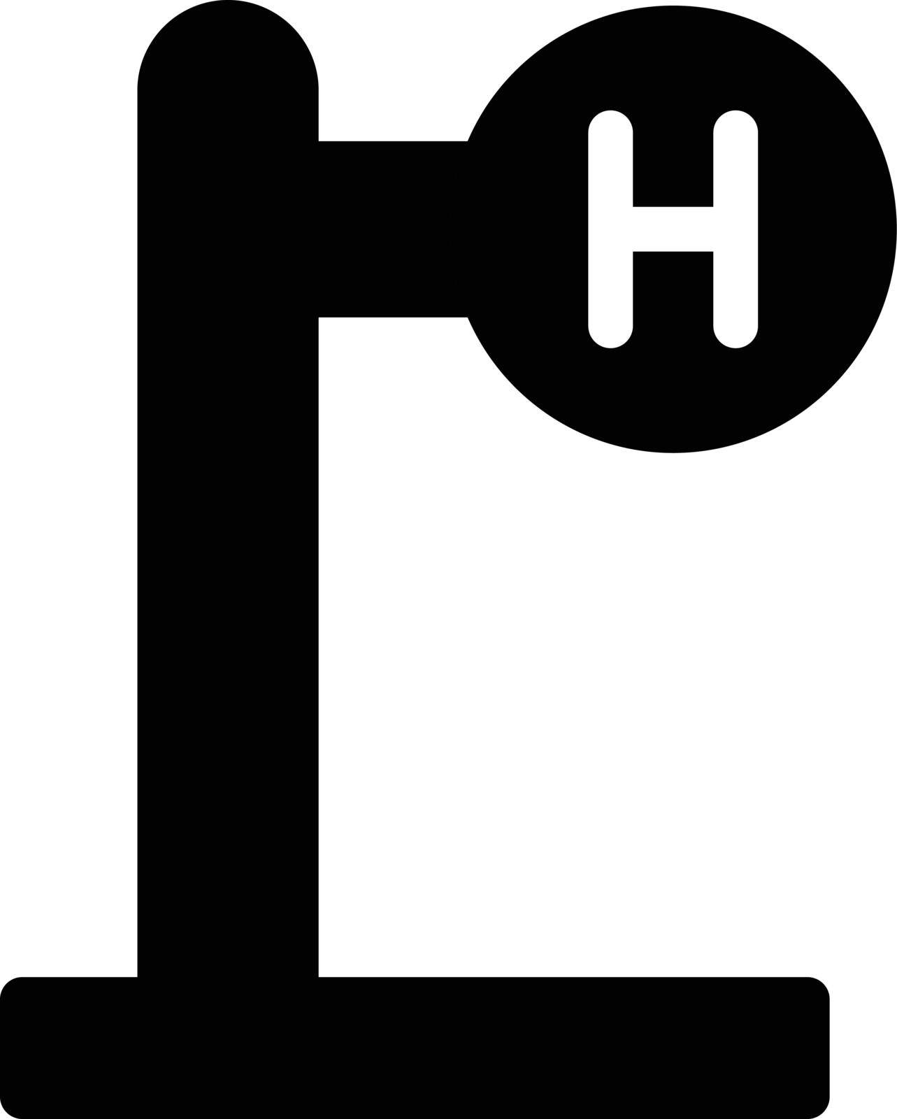 board vector glyph flat icon