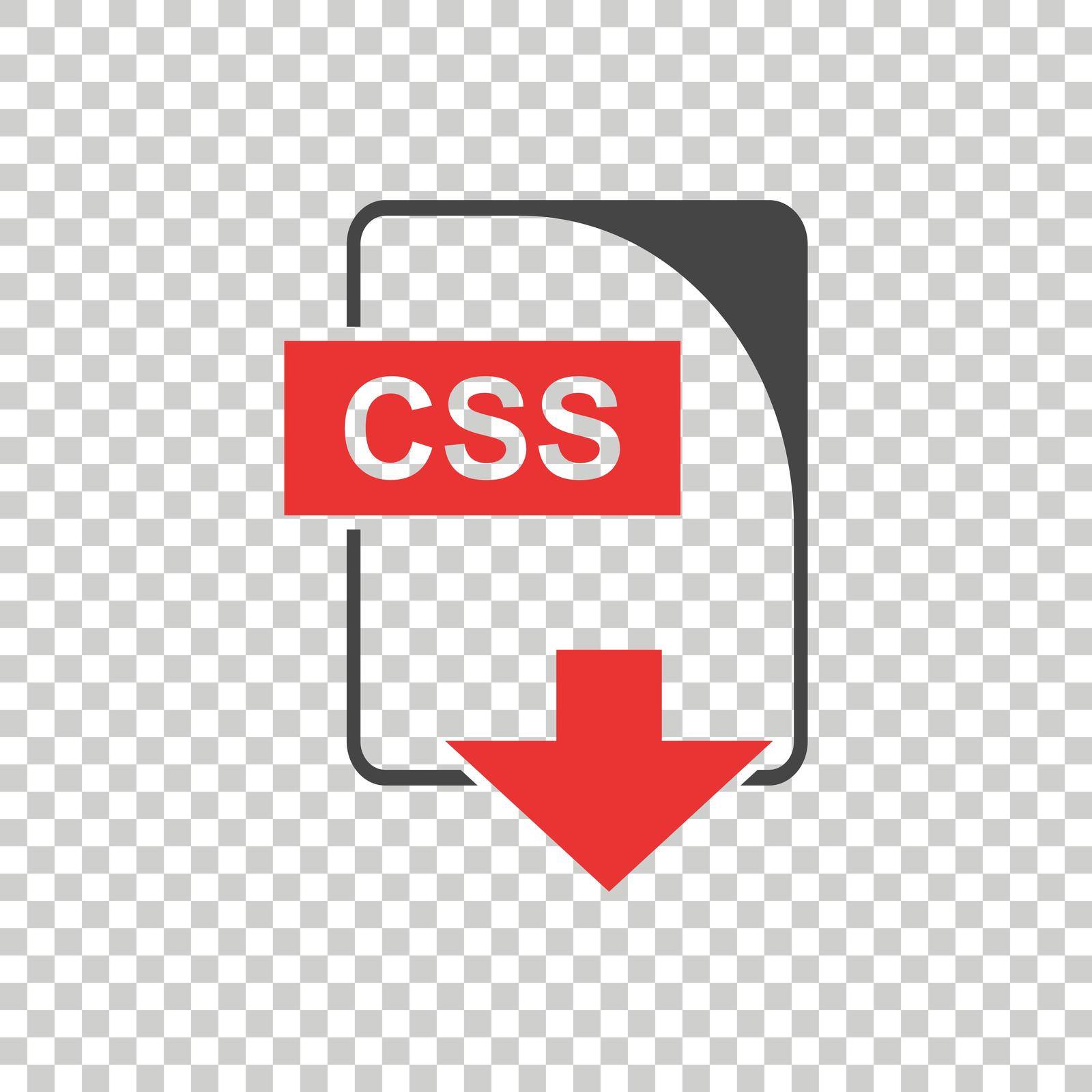 Css Icon vector flat