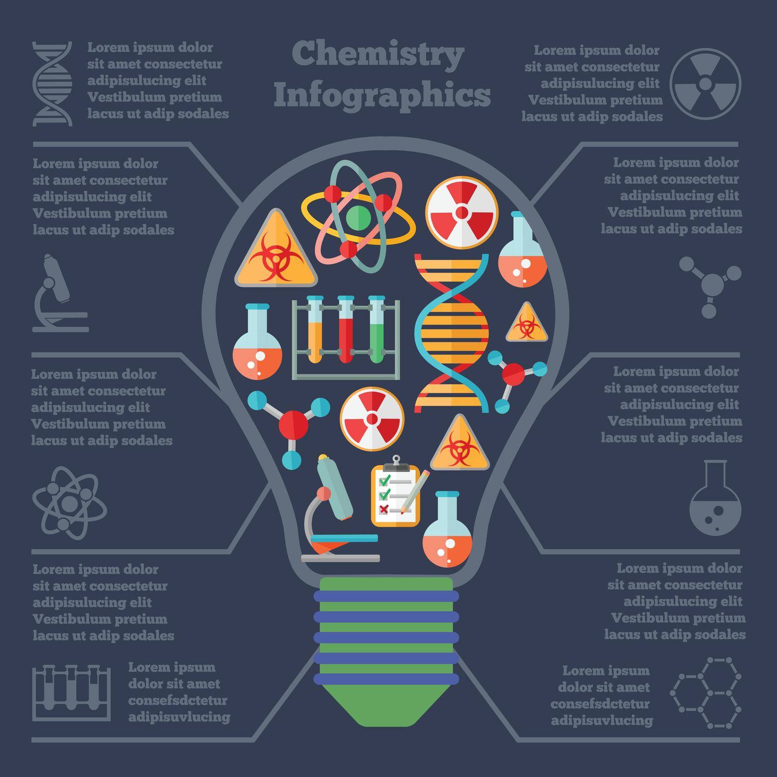 Chemistry research infographics by mstjahanara