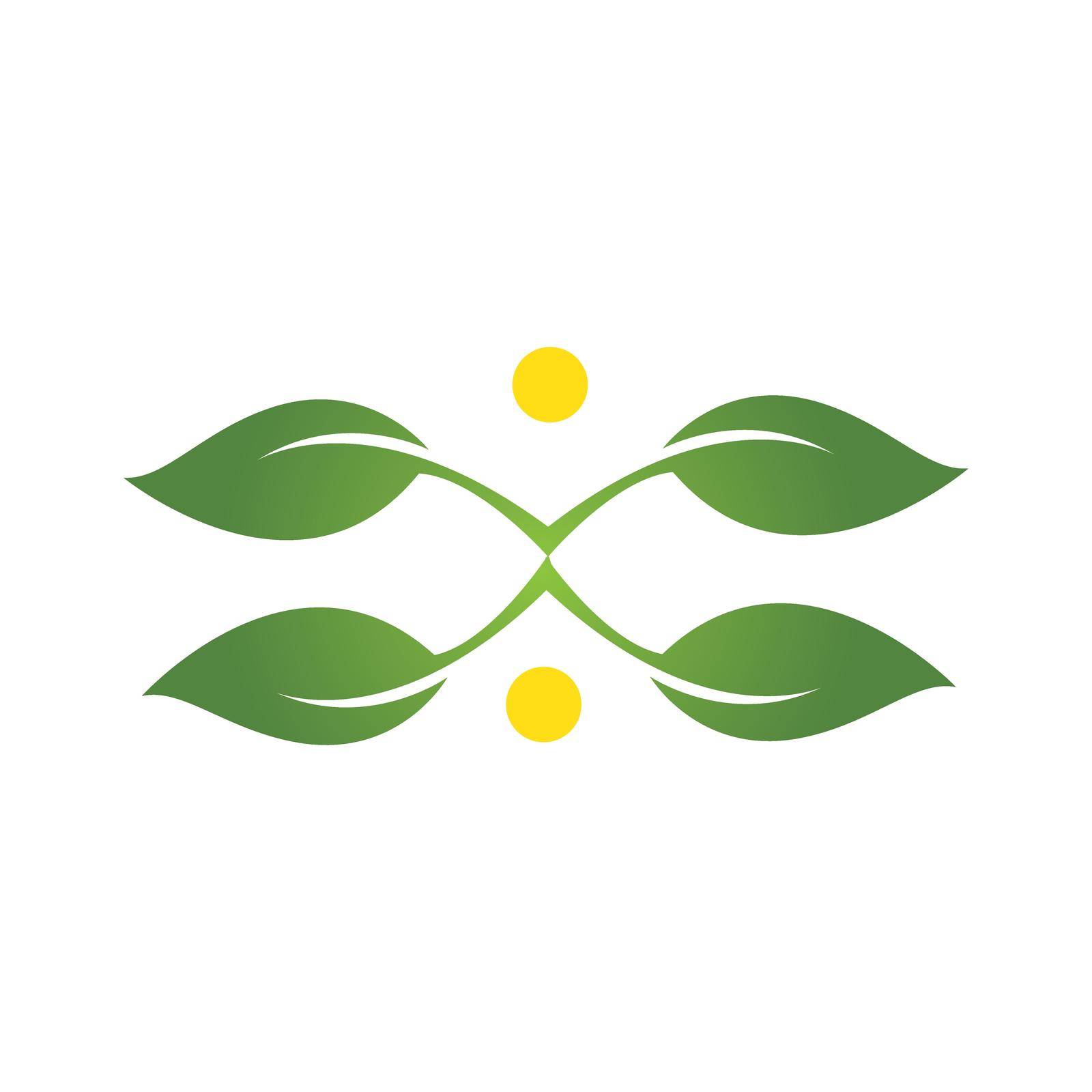 Green leaf logo ecology by awk