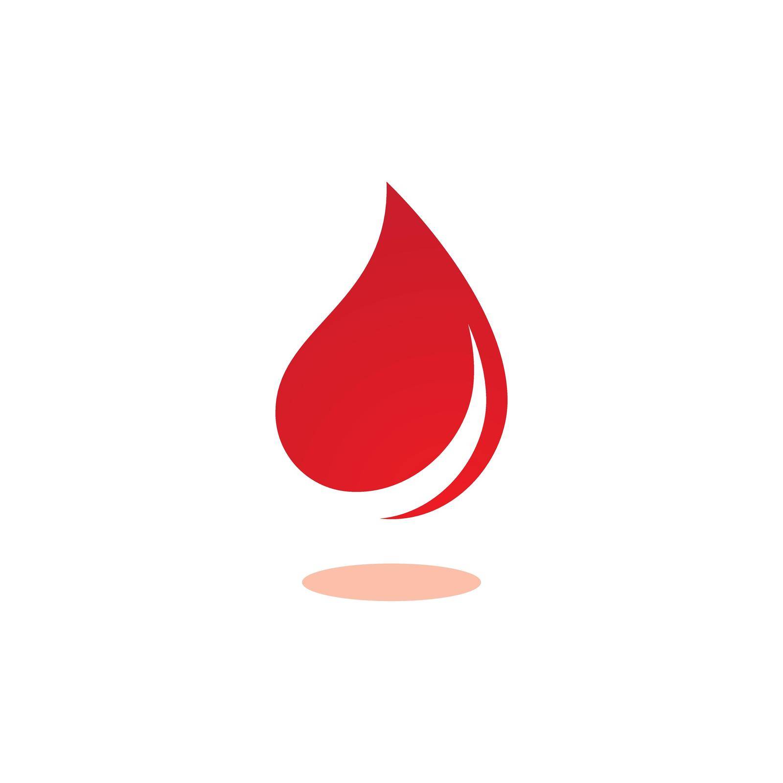 Blood ilustration logo by awk