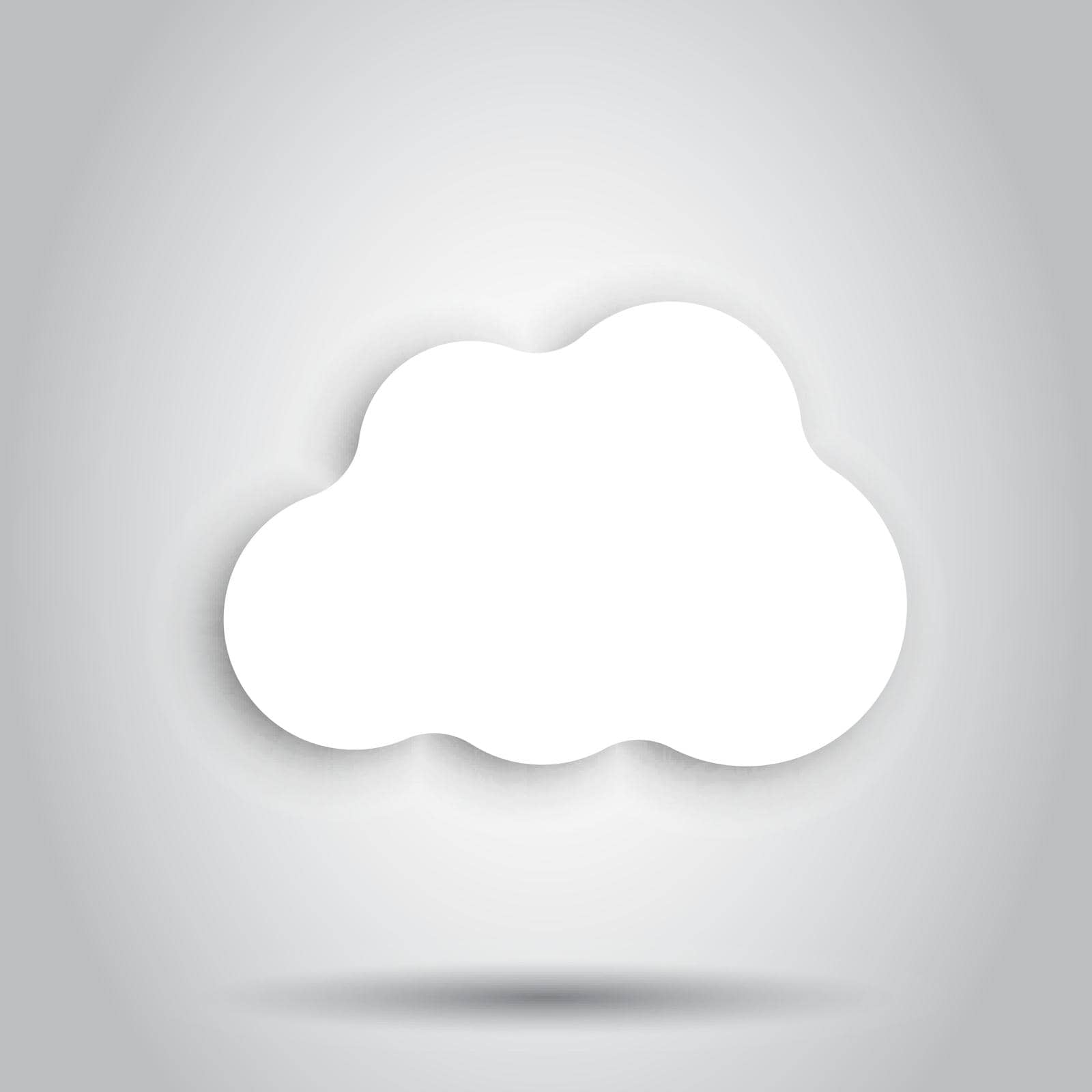 Paper clouds sky. Сartoon paper cloud illustration background. Air business concept.