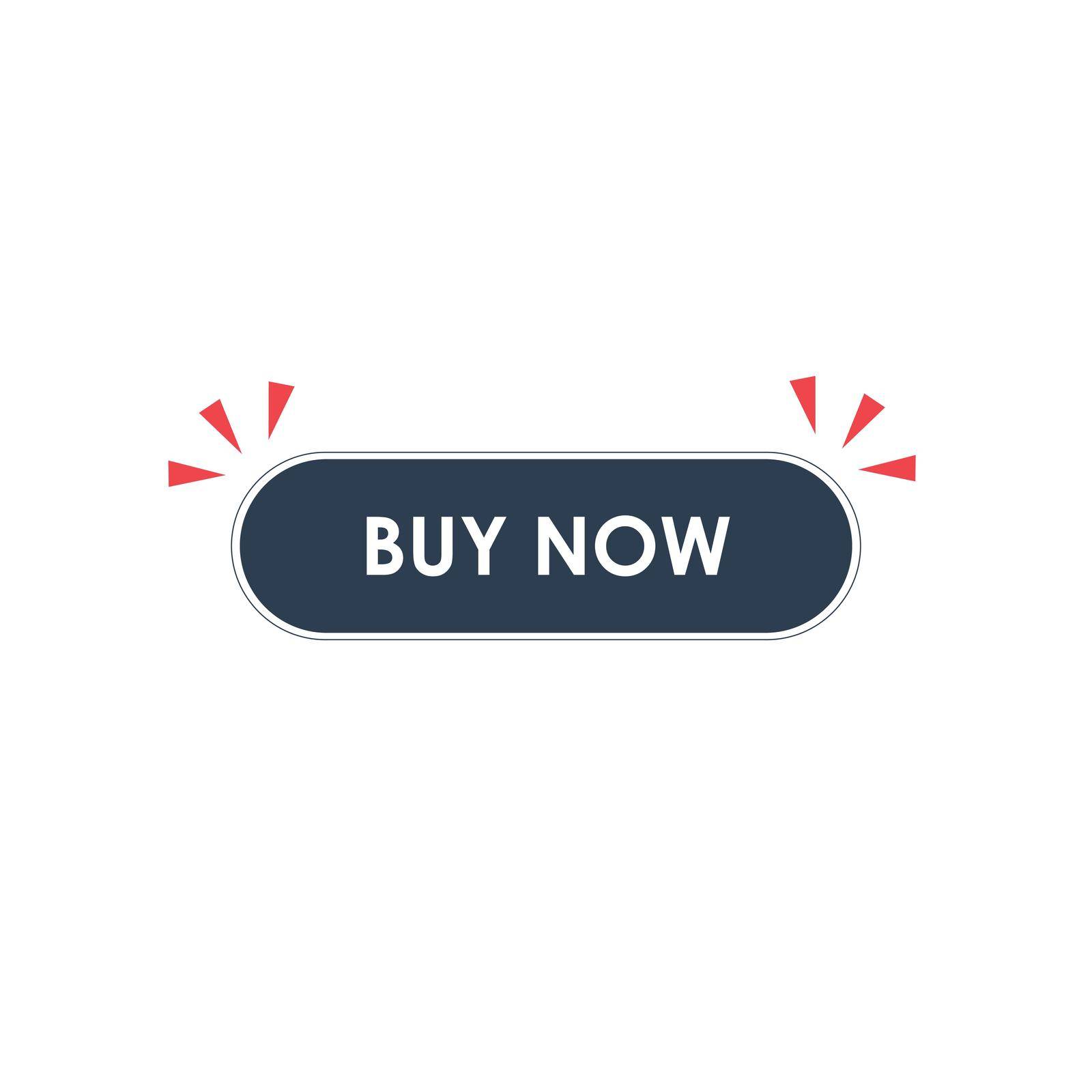 Buy Now round button. Shopping online Stock Vector illustration isolated