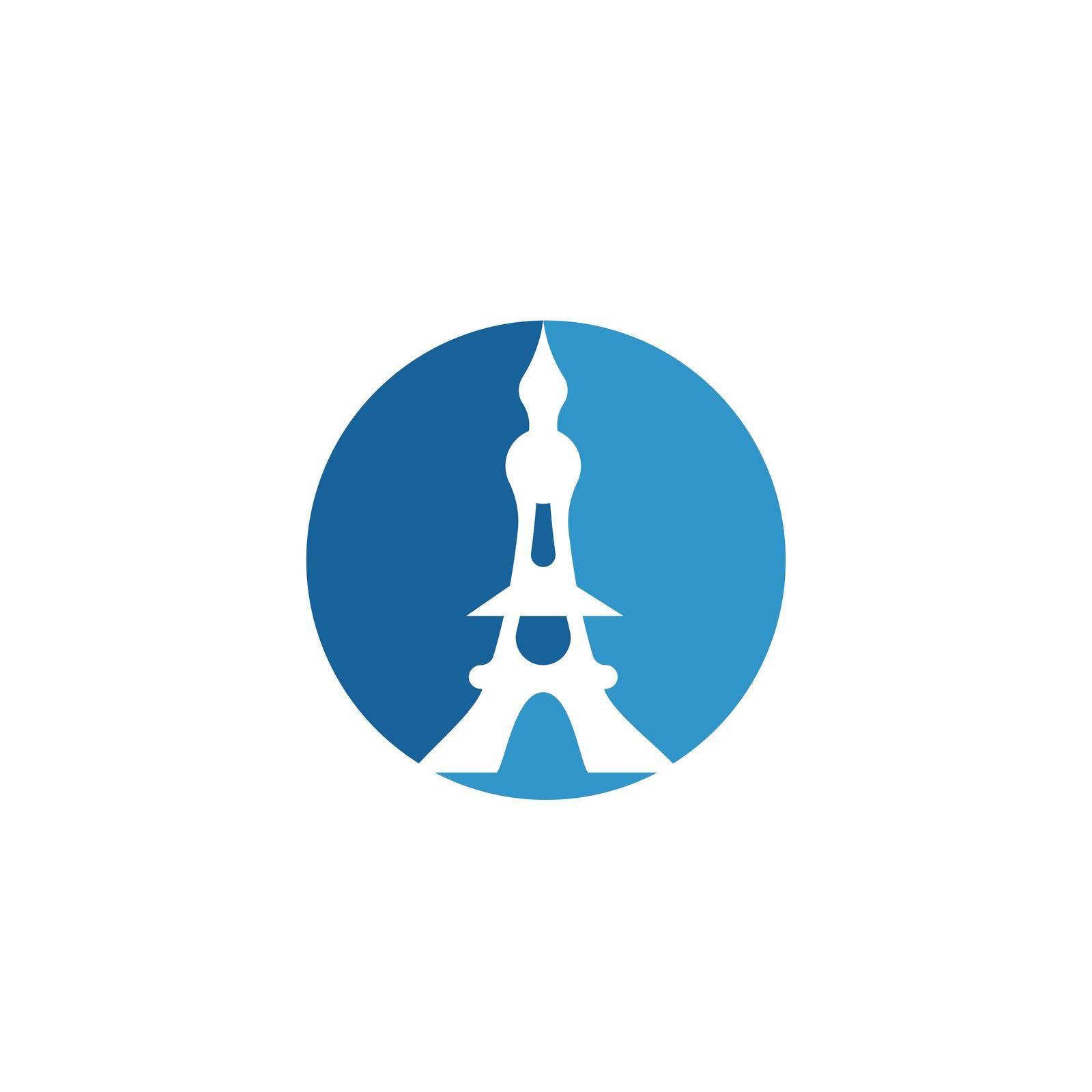 eifel tower logo by awk
