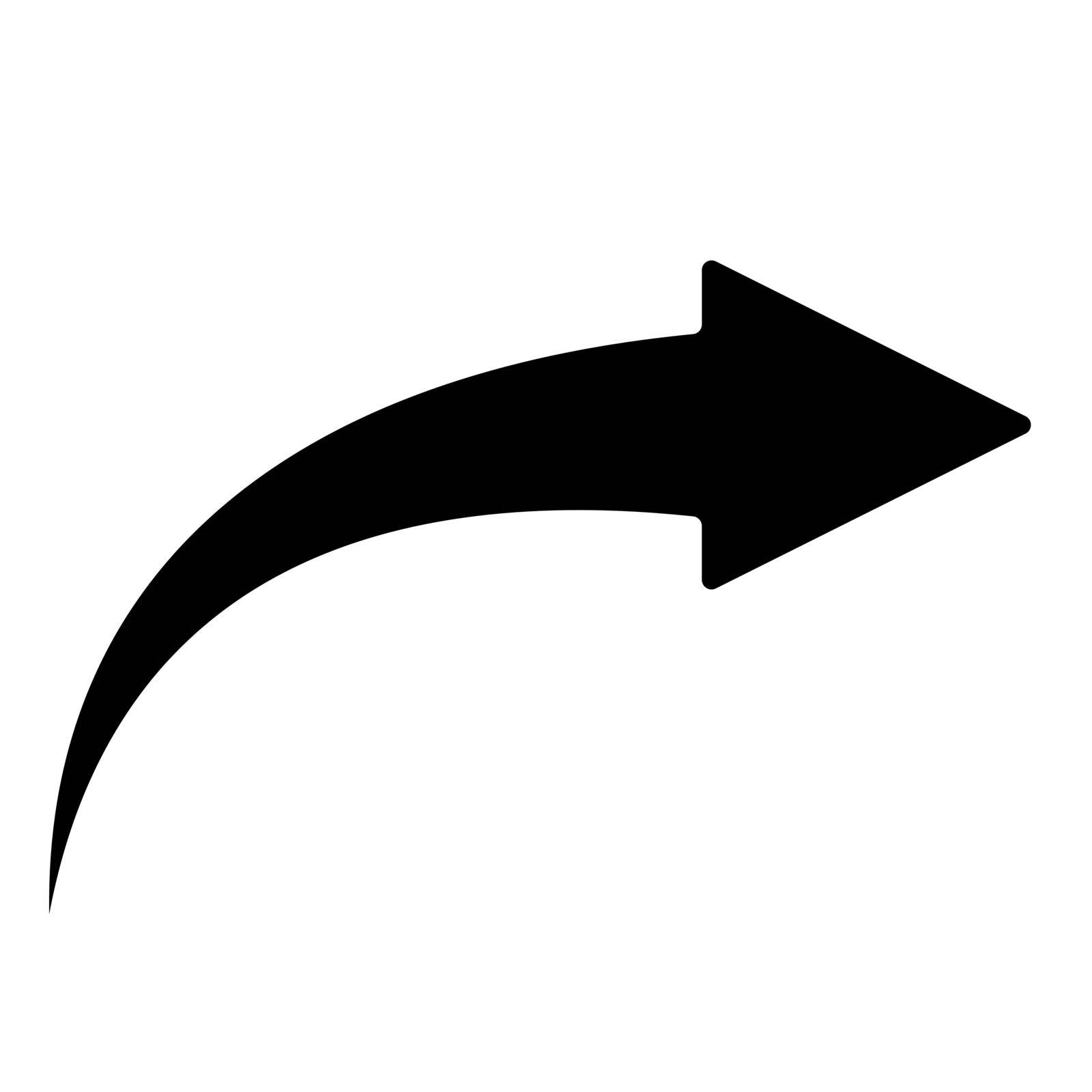 Move forward arrow button icon stock illustration by koksikoks