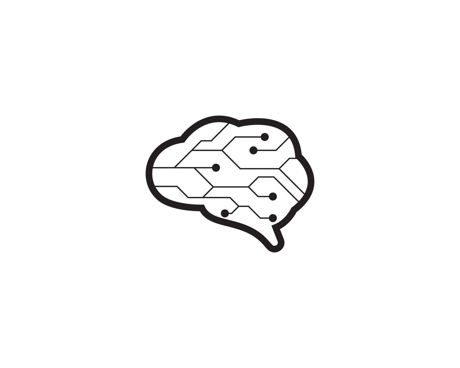 Brain images  illustration design
