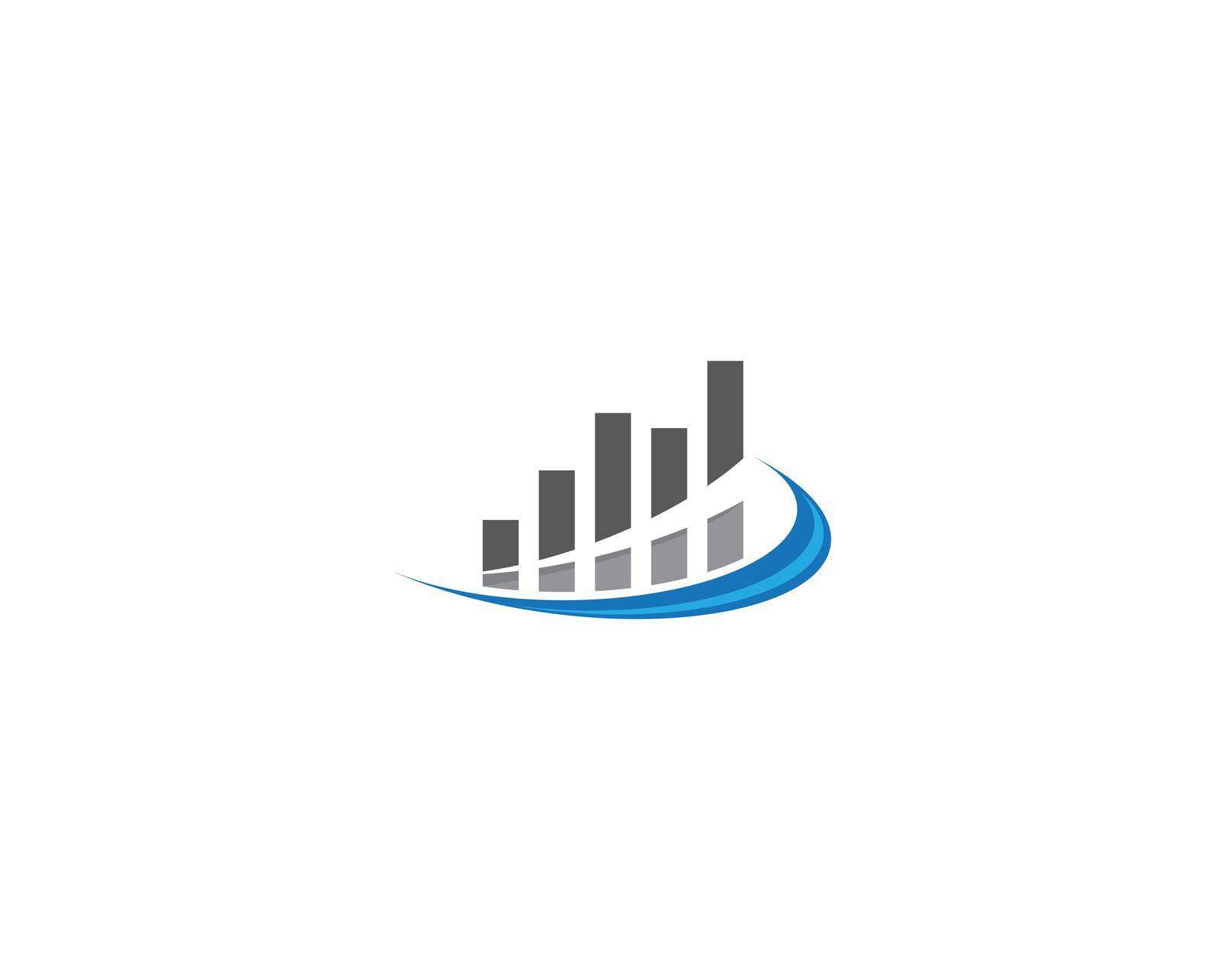 Business Finance Logo template vector icon illustration
