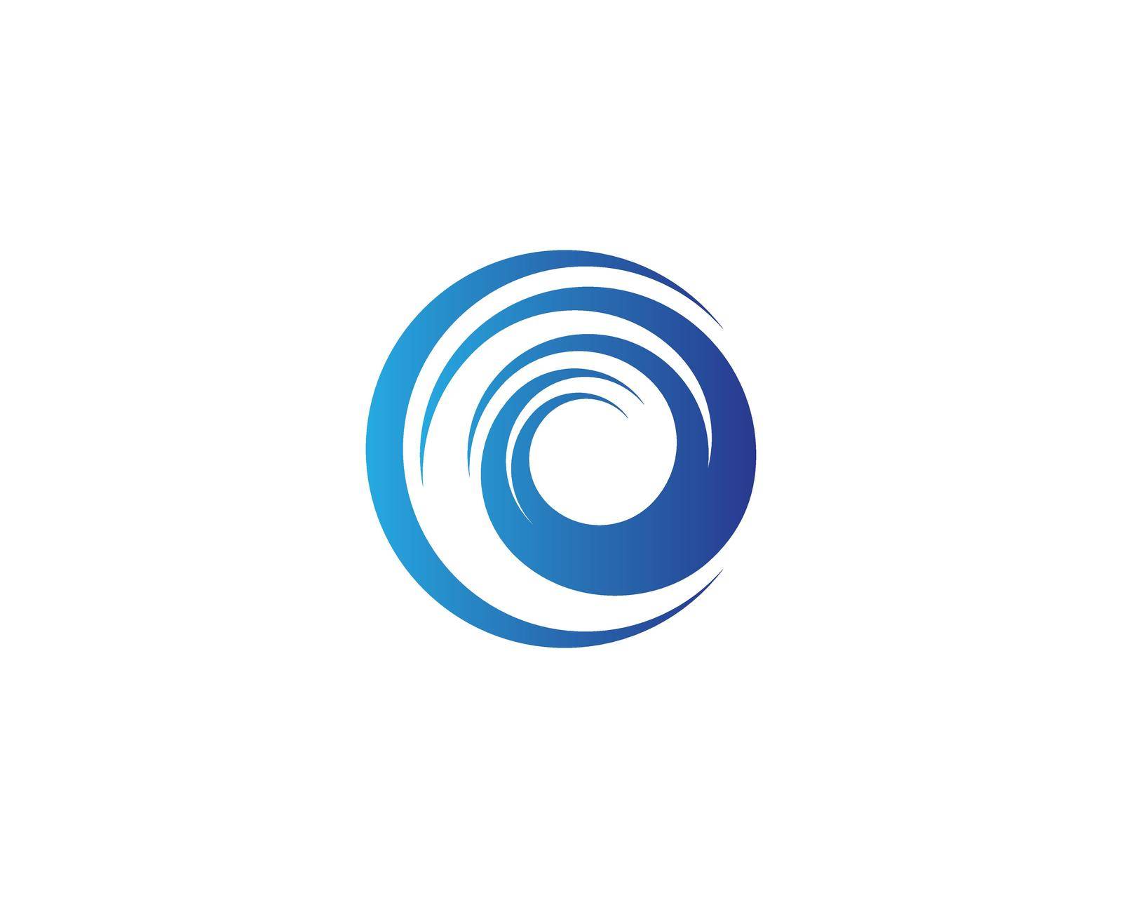 Circle logo template vector icon illustration design