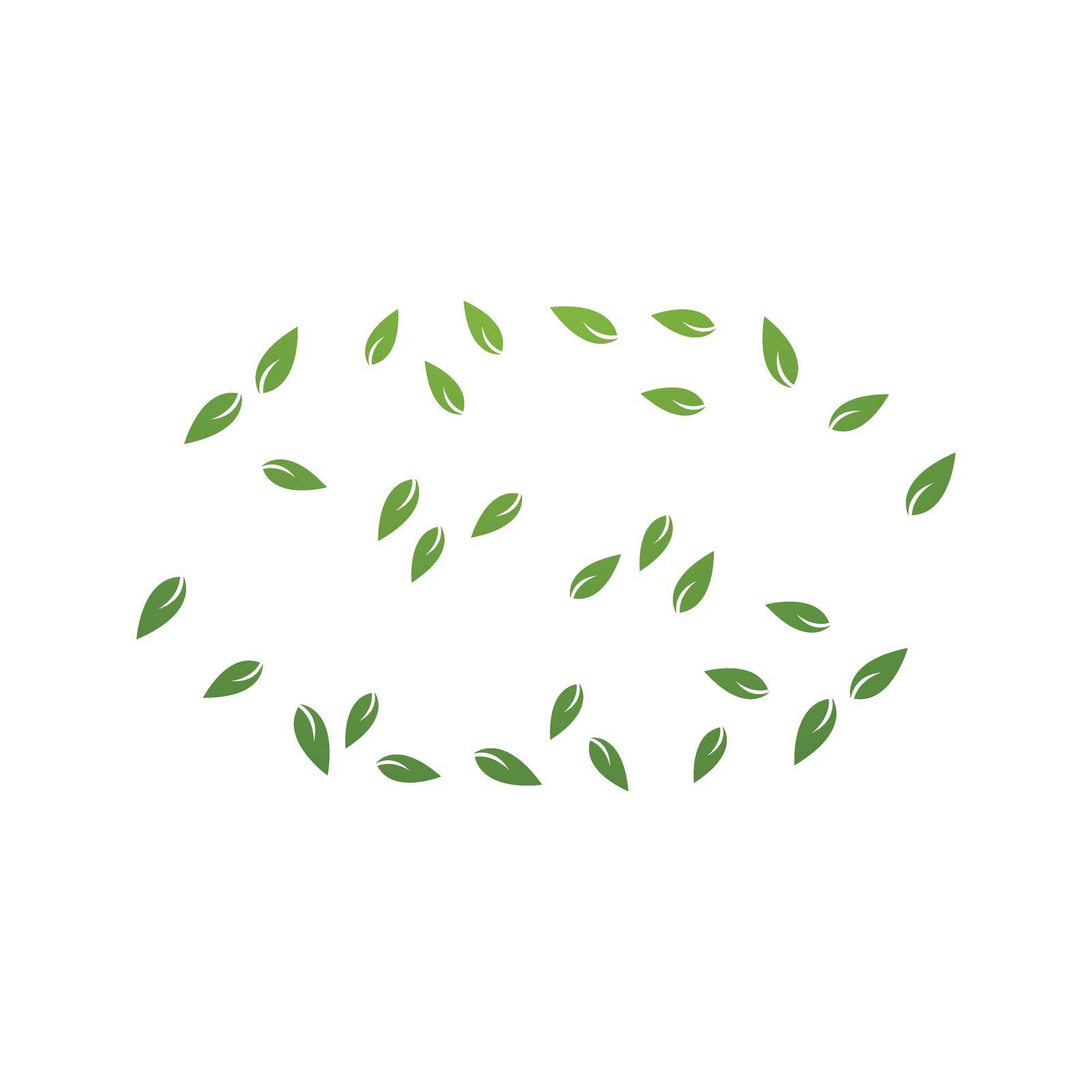 Green leaf logo ecology by hasan02
