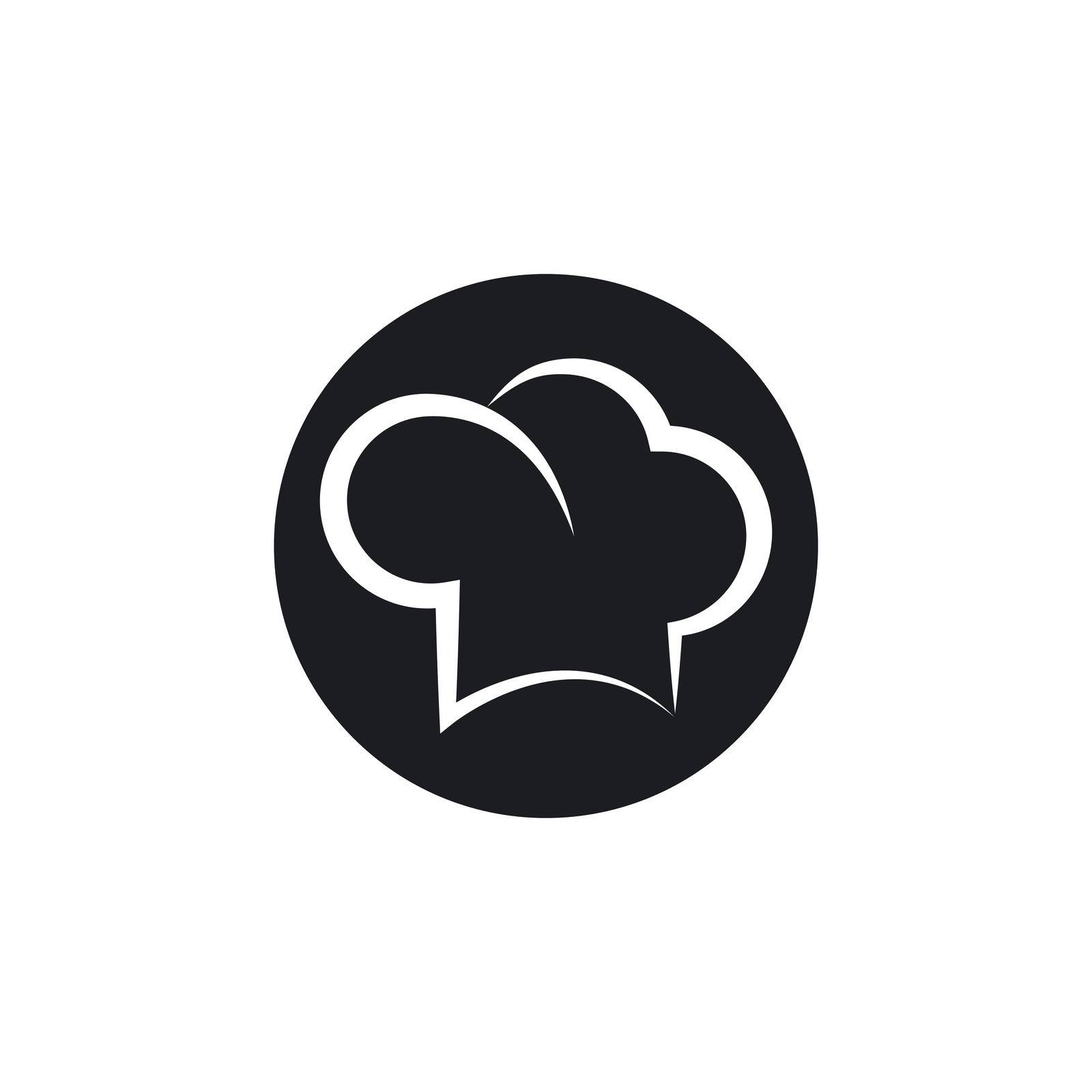hat chef logo template by hasan02