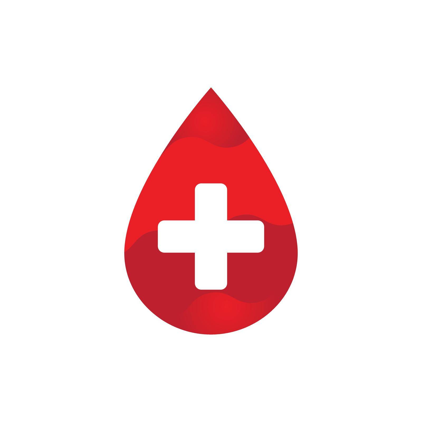 Blood ilustration logo by hasan02