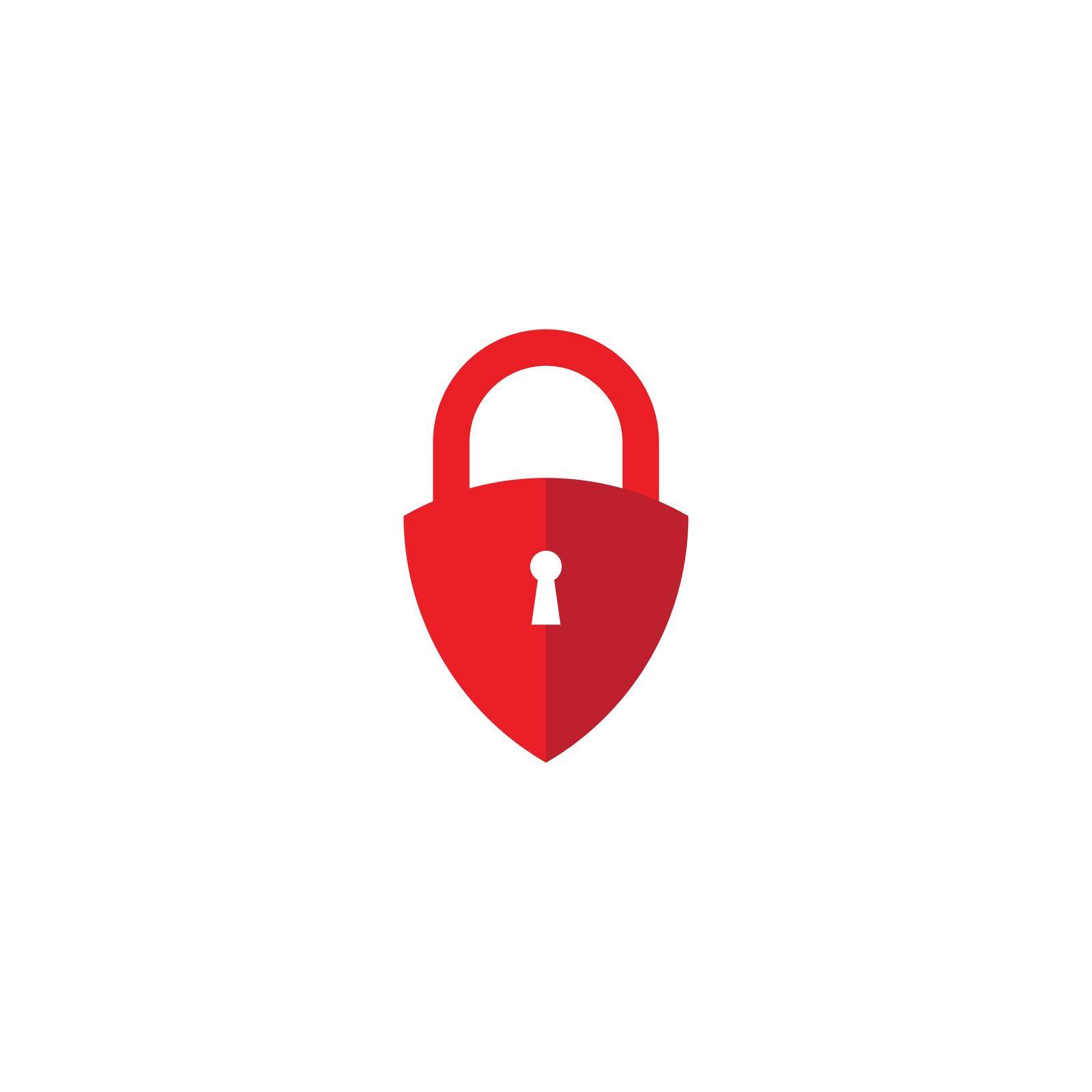 padlock logo icon by hasan02