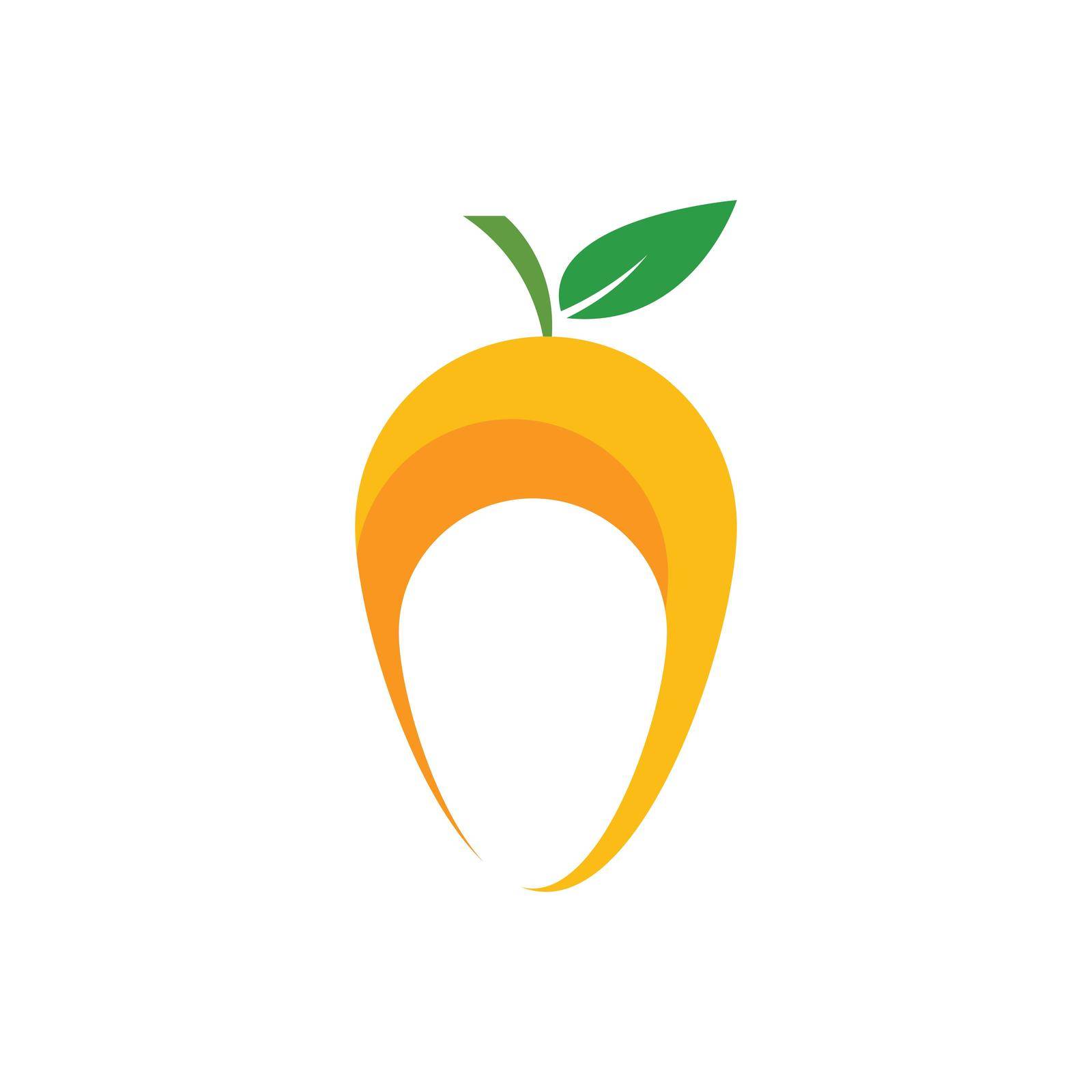 mango fruit sweet vector illustration design