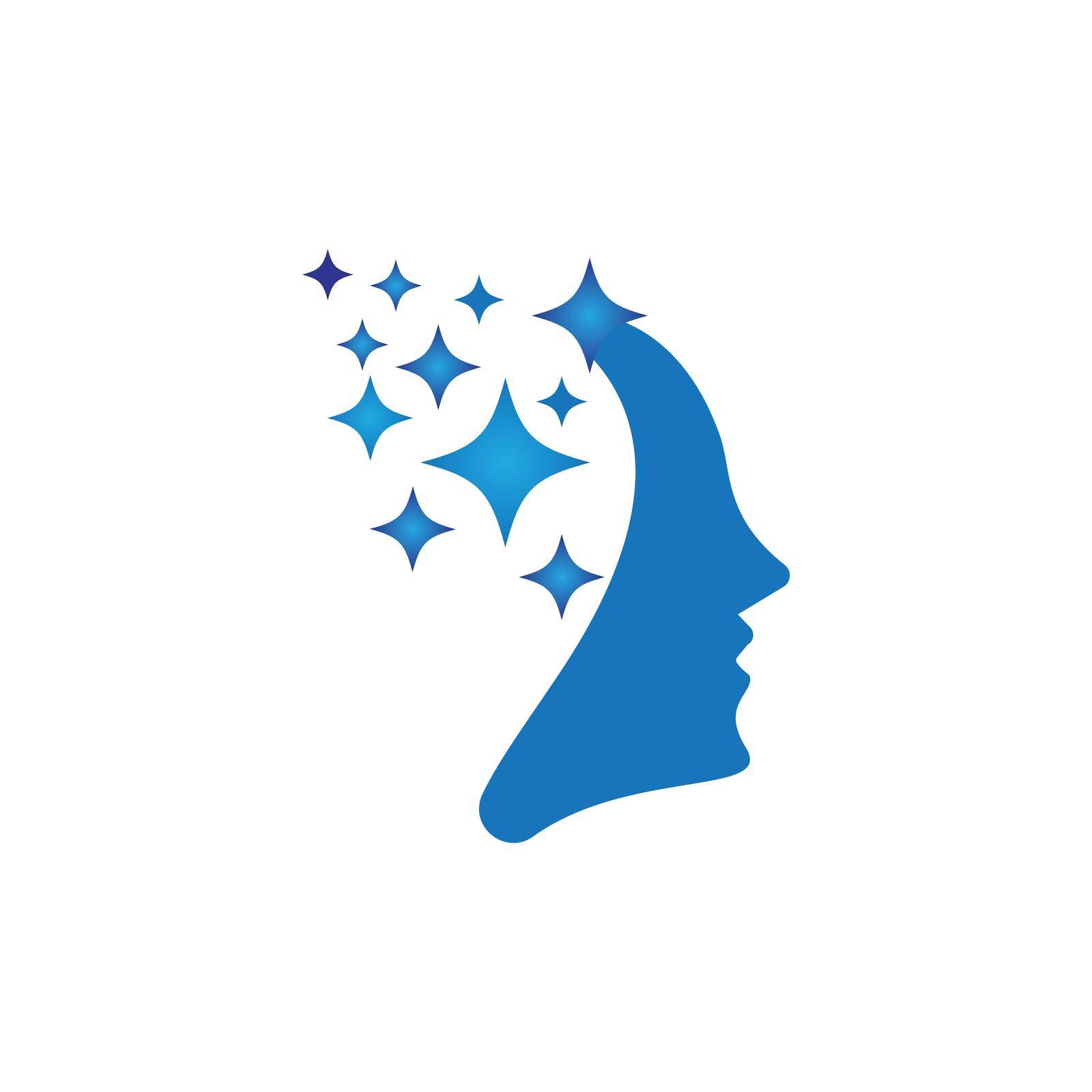 Brain Logo vector by hasan02