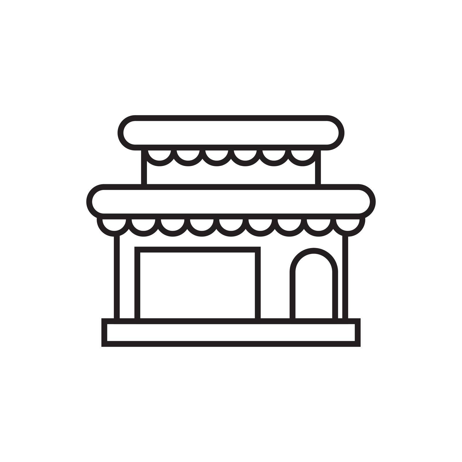 Store icon vector by awk