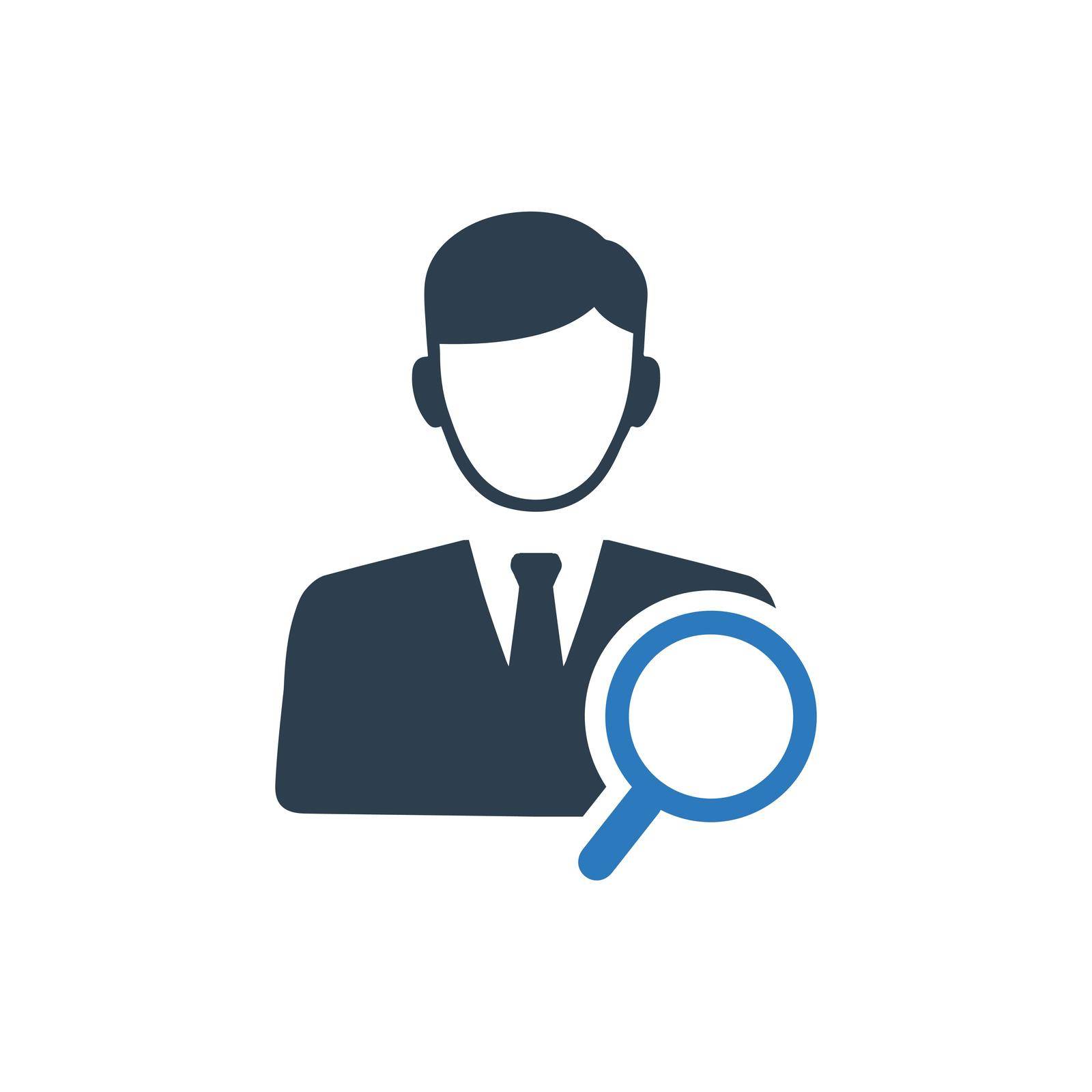 Find Employee icon. Meticulously designed vector EPS file.