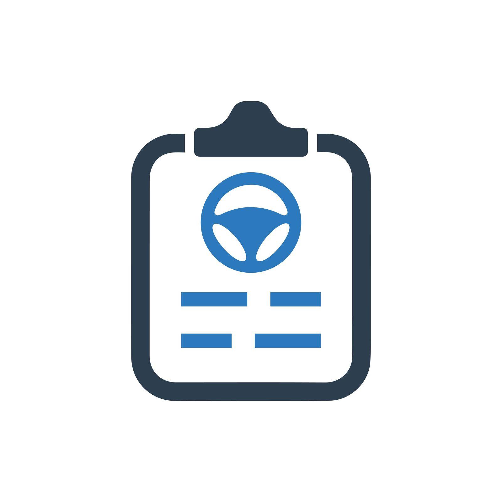 Auto Insurance Policy icon. Meticulously designed vector EPS file.