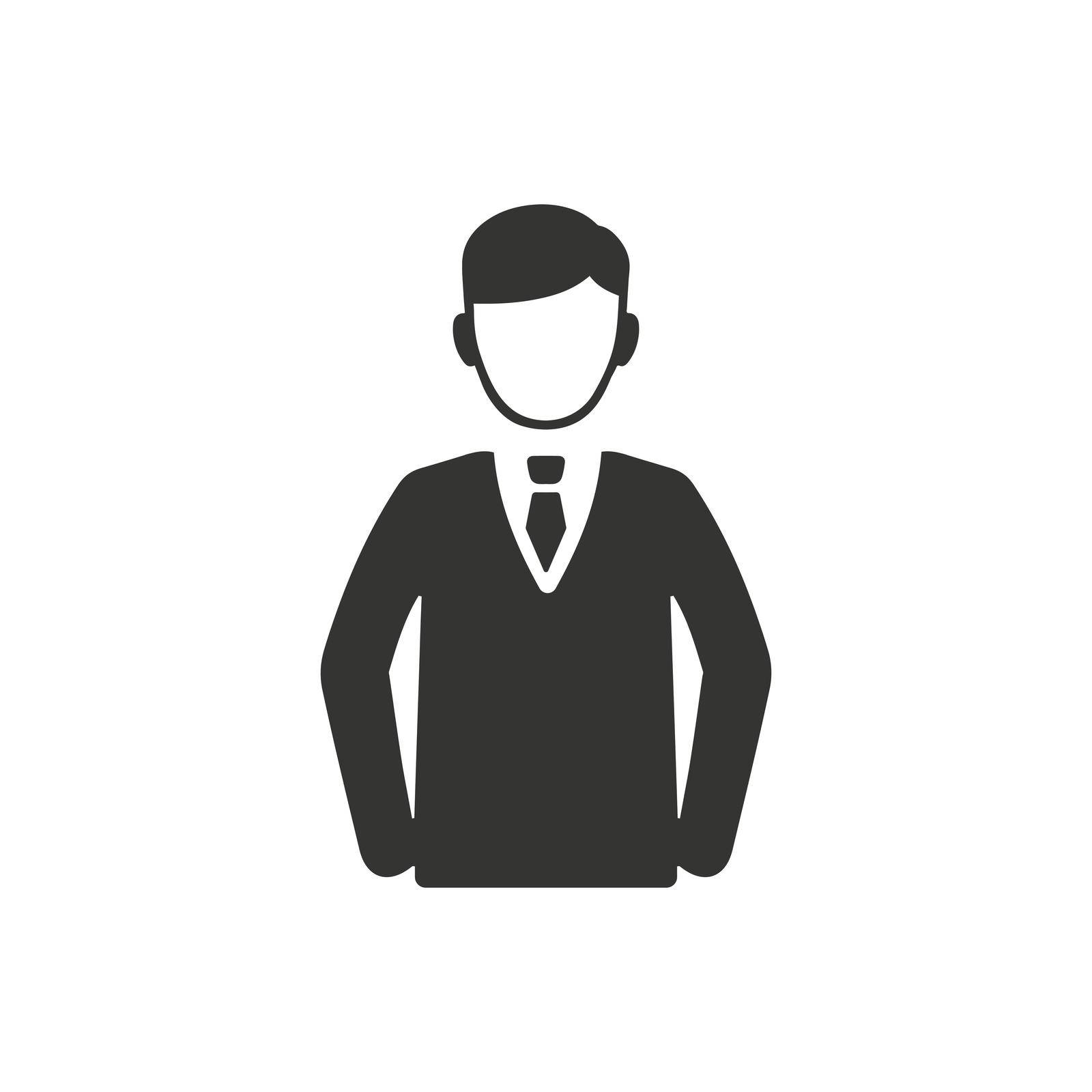 Businessman, Male icon. Meticulously designed vector EPS file.