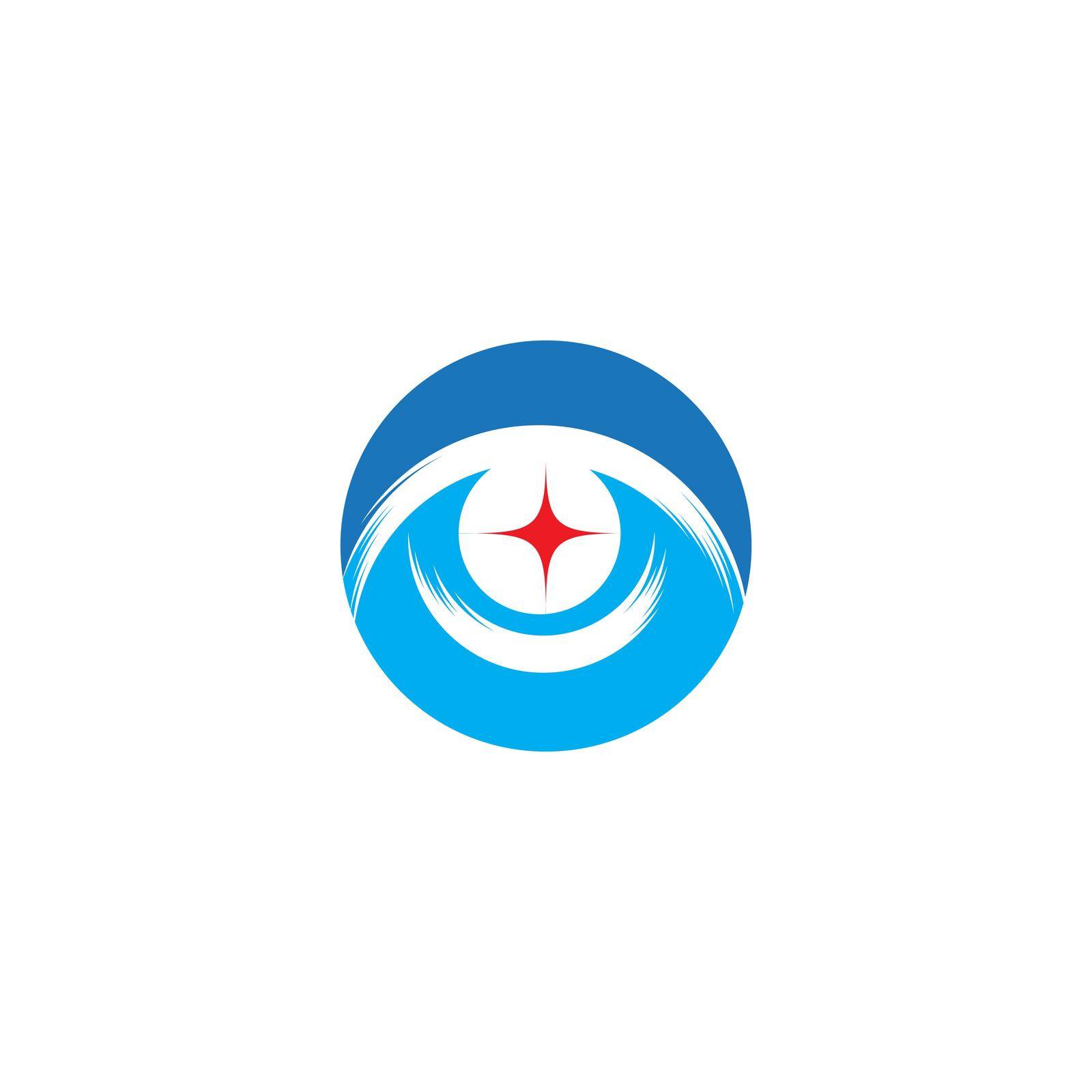 Eye Care vector logo design by Redgraphic