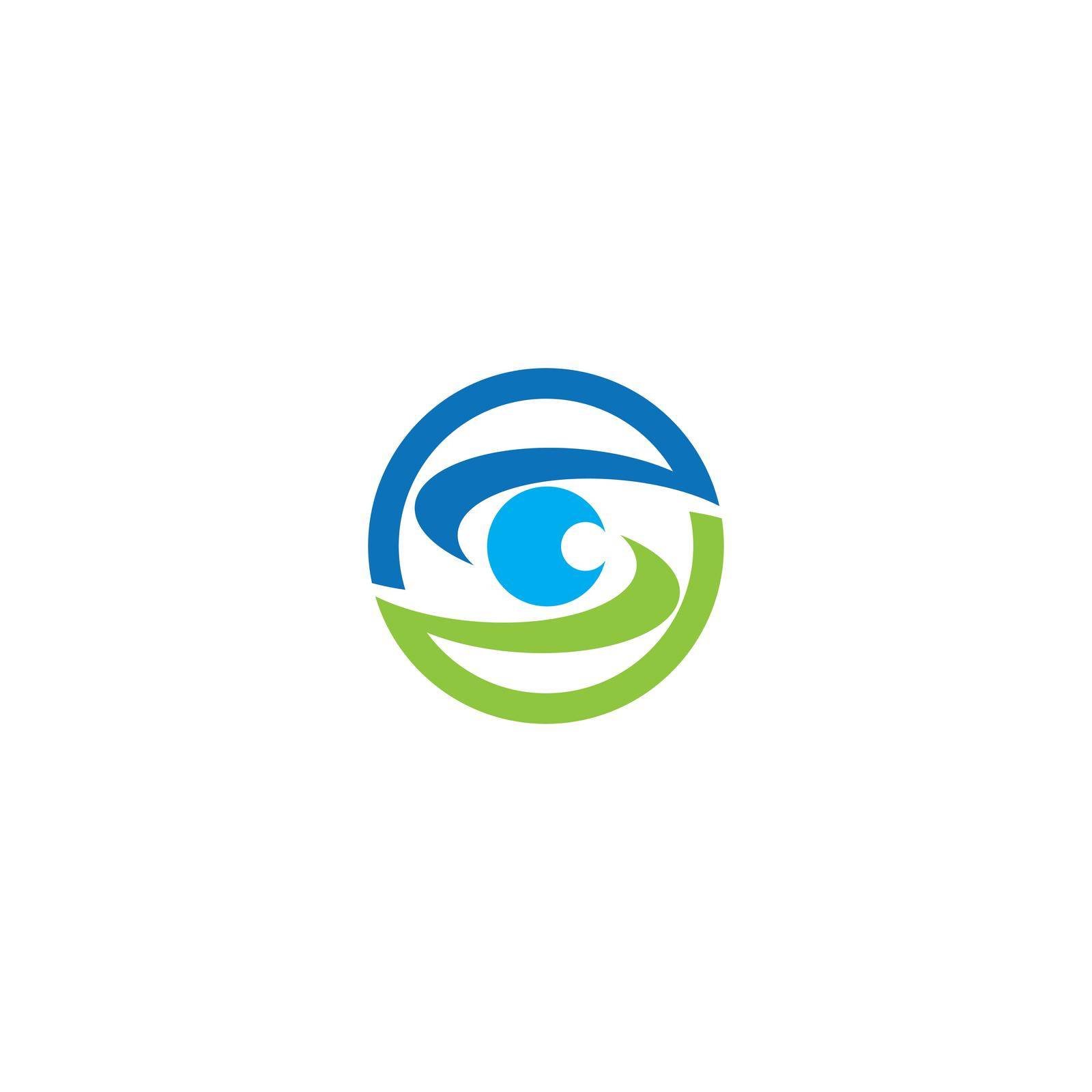 Eye Care vector logo design by Redgraphic