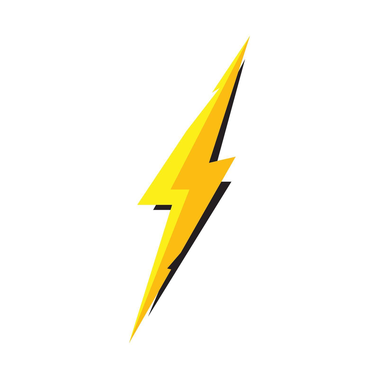 lightning thunderbolt electricity logo design template by Graphicindo