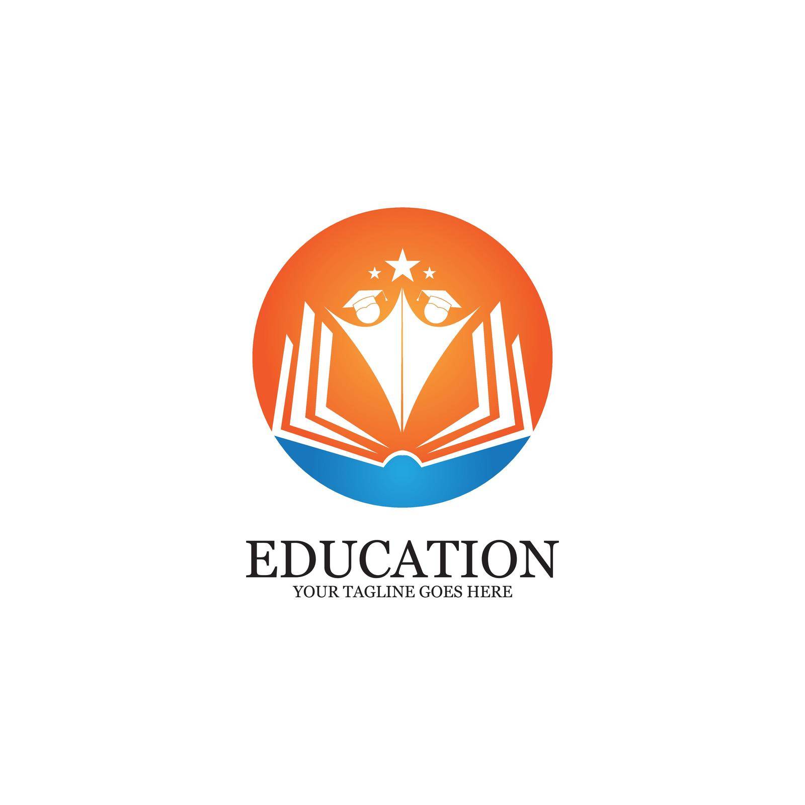 Education Logo Template vector by Graphicindo