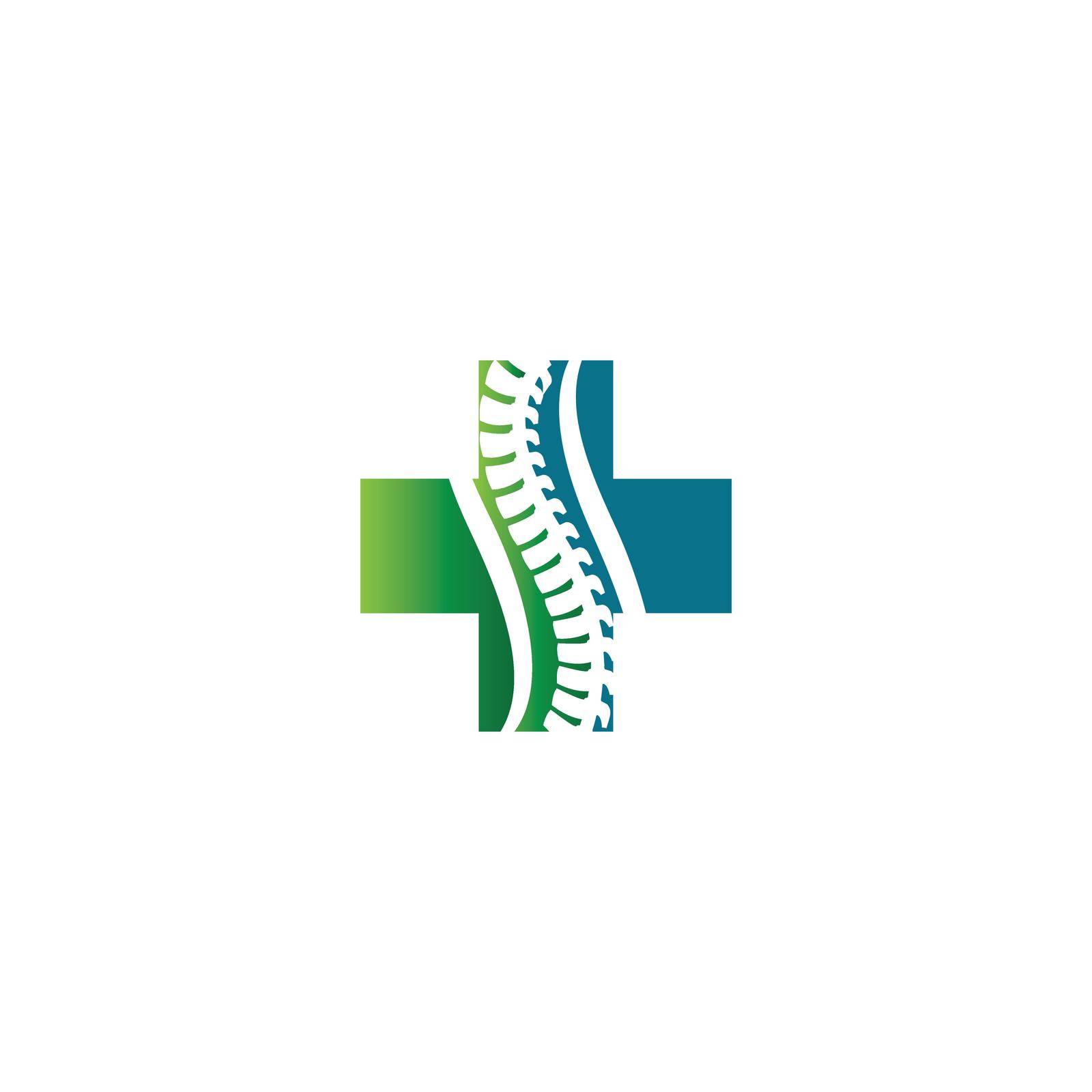 Spine diagnostics symbol by Graphicindo