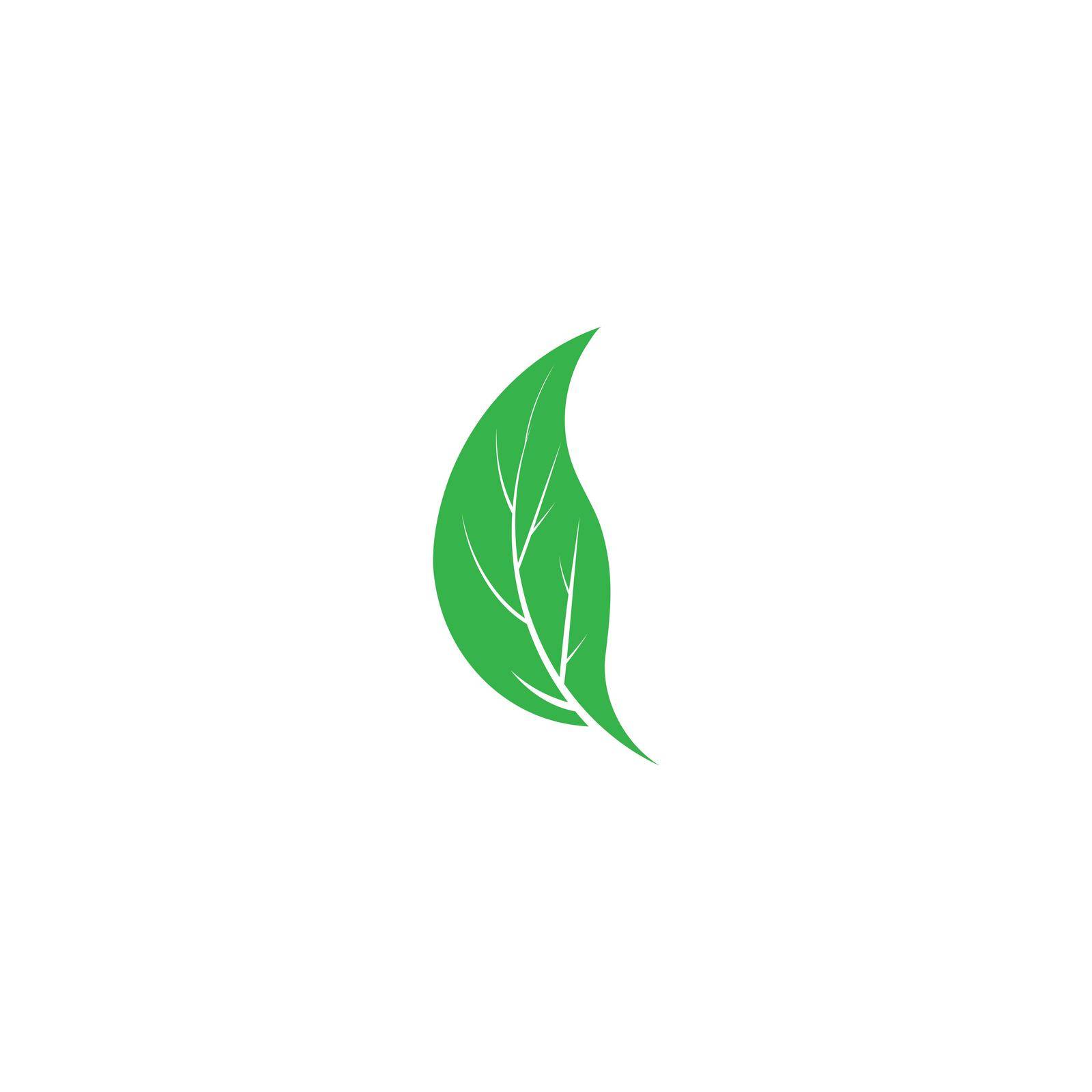Vegan Logo Template vector symbol by Redgraphic