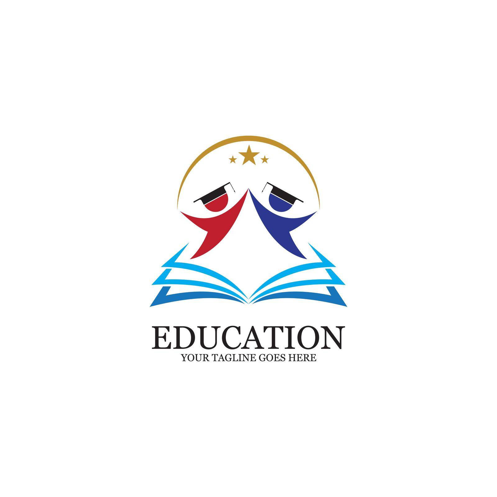 Education Logo Template vector by Graphicindo