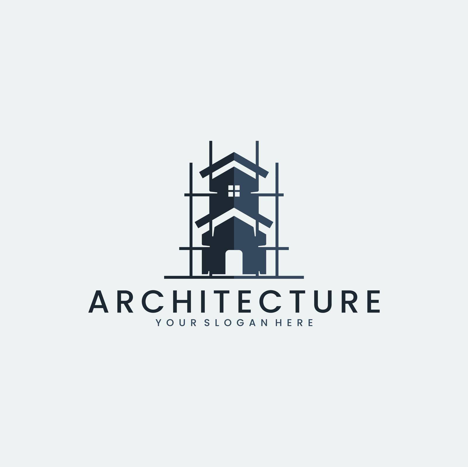 architecture , build , logo design inspiration