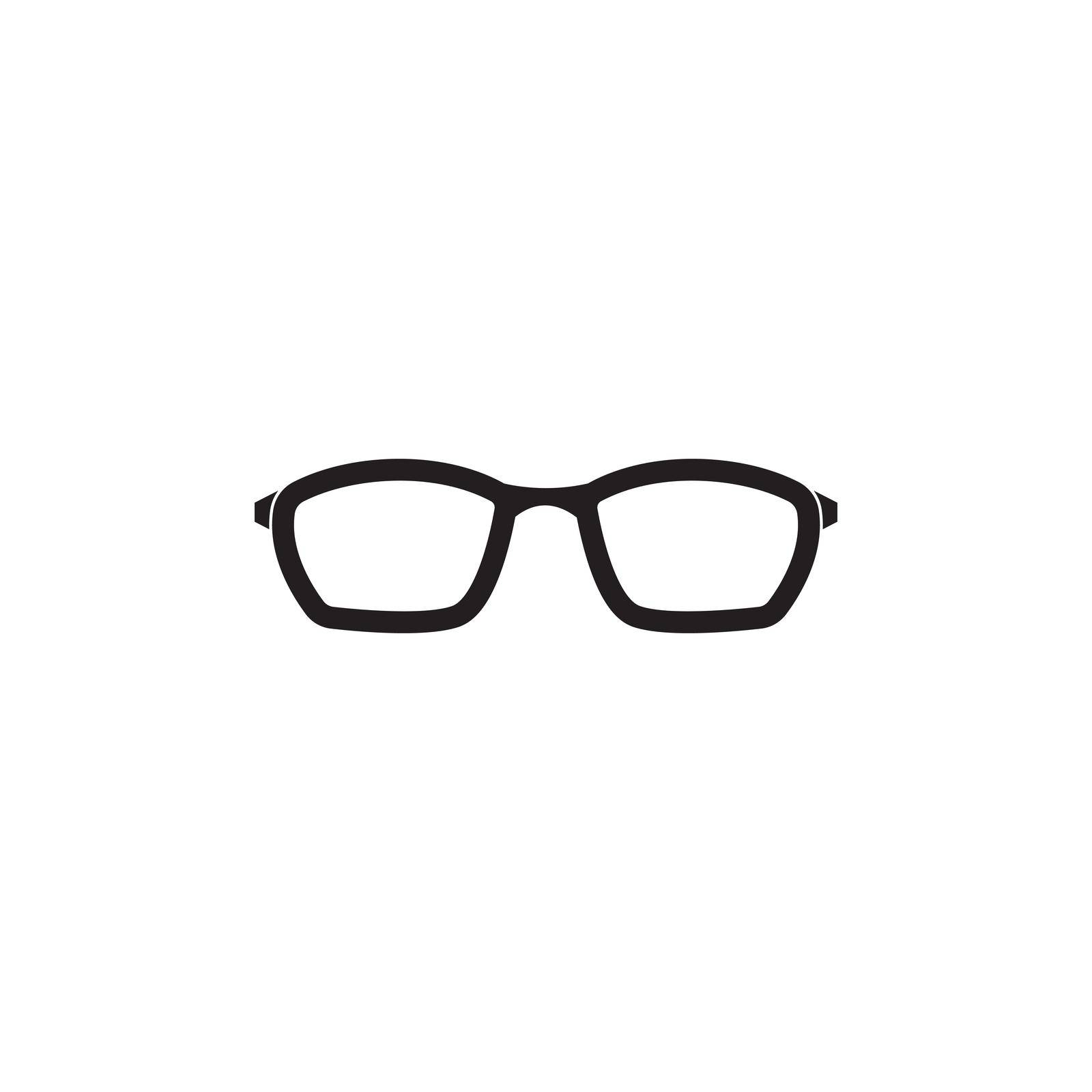 eyeglasses logo vector illustration design